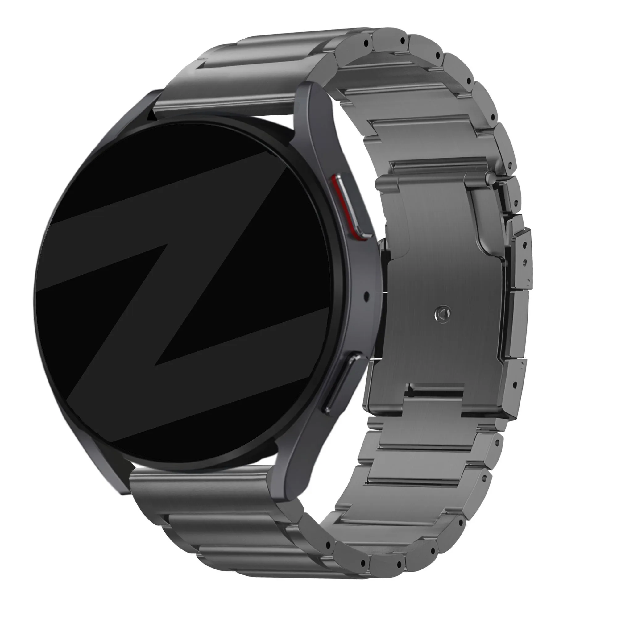 Trendy 2025 Bandz Huawei Watch 4 (Pro) Titanium Strap 'Classic' (Graphite)  Ends Soon!