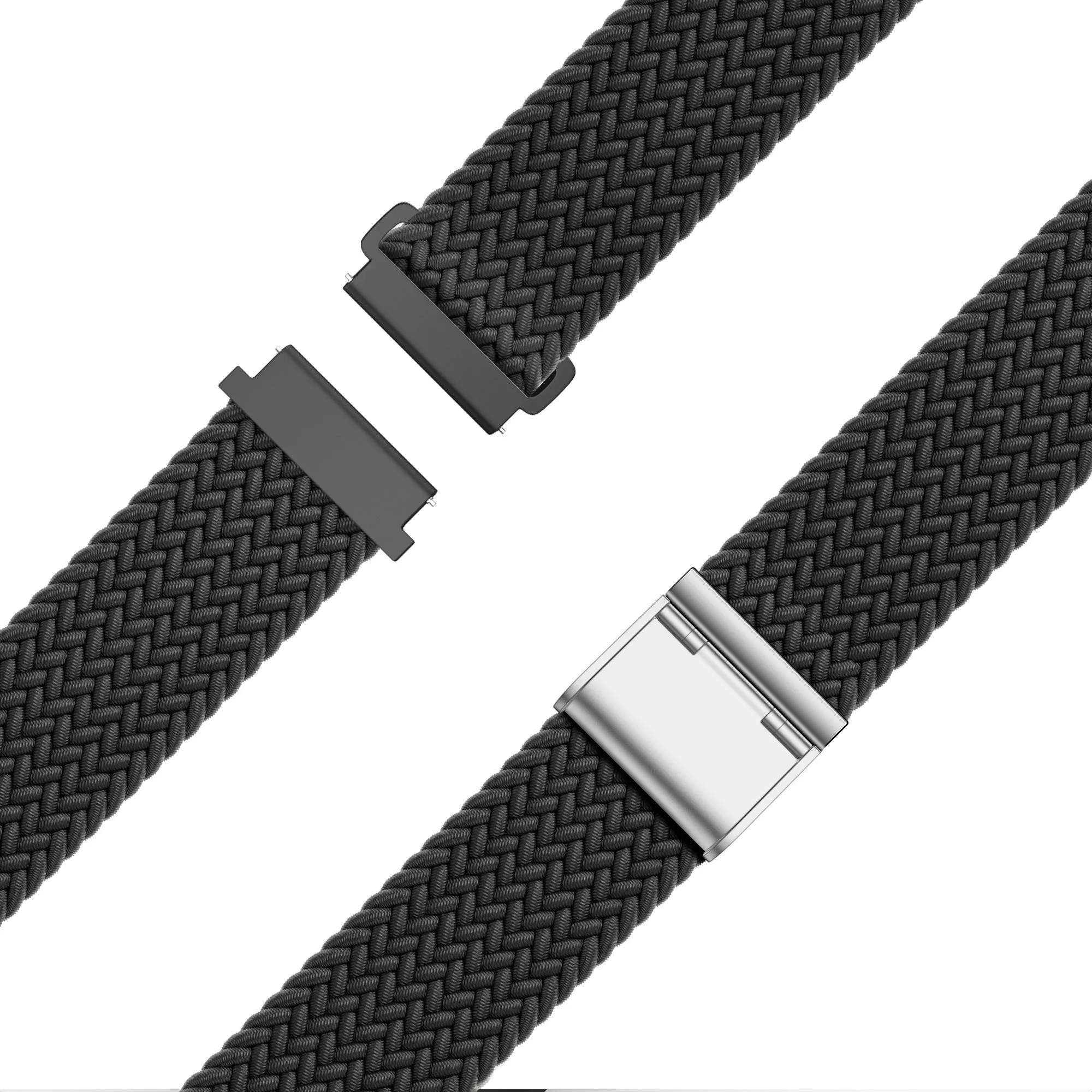 Trendy 2025 Bandz Huawei Watch 4 (Pro) Woven Nylon Strap (Black)  Almost Sold Out!