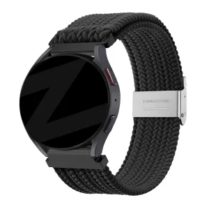 Trendy 2025 Bandz Huawei Watch 4 (Pro) Woven Nylon Strap (Black)  Almost Sold Out!