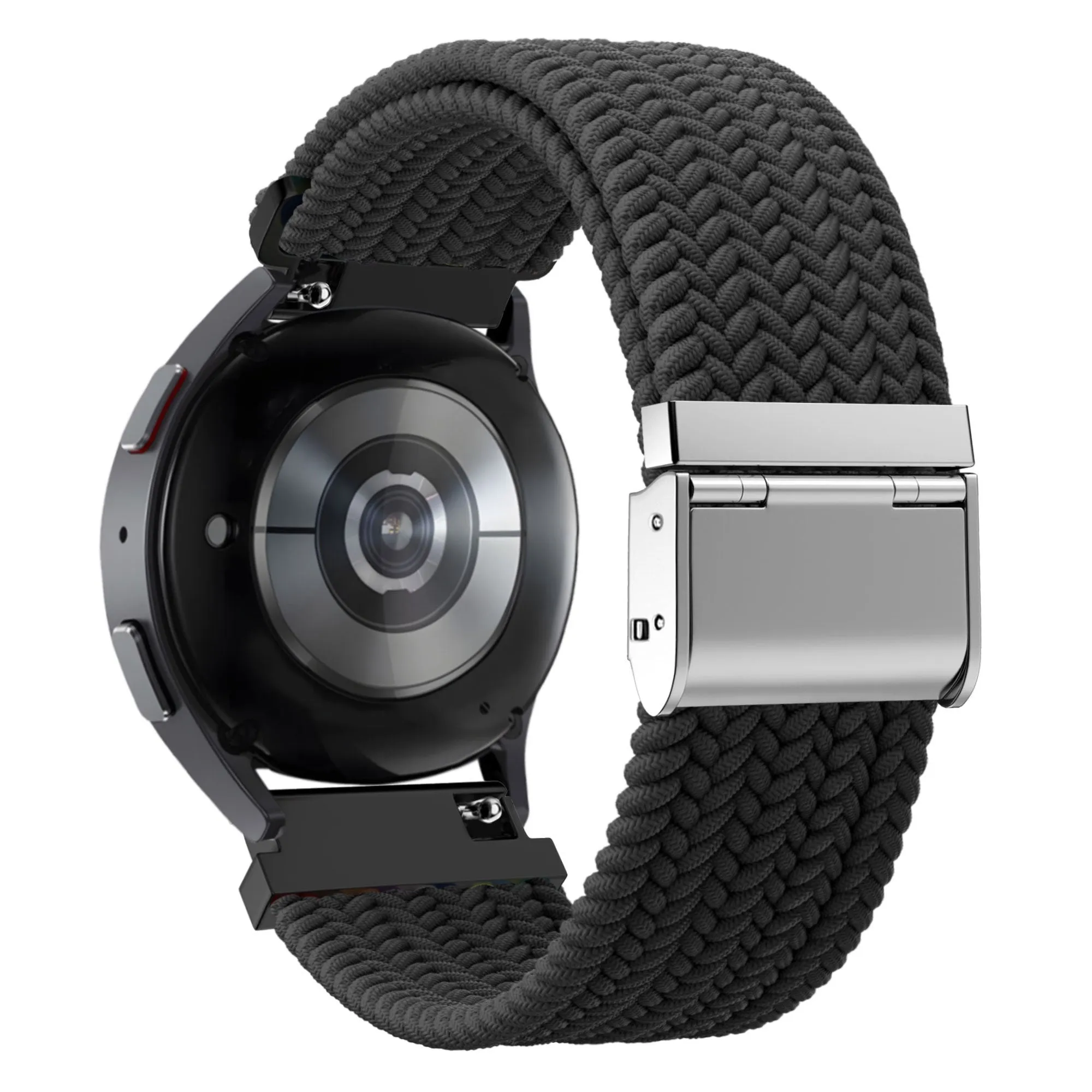 Trendy 2025 Bandz Huawei Watch 4 (Pro) Woven Nylon Strap (Black)  Almost Sold Out!