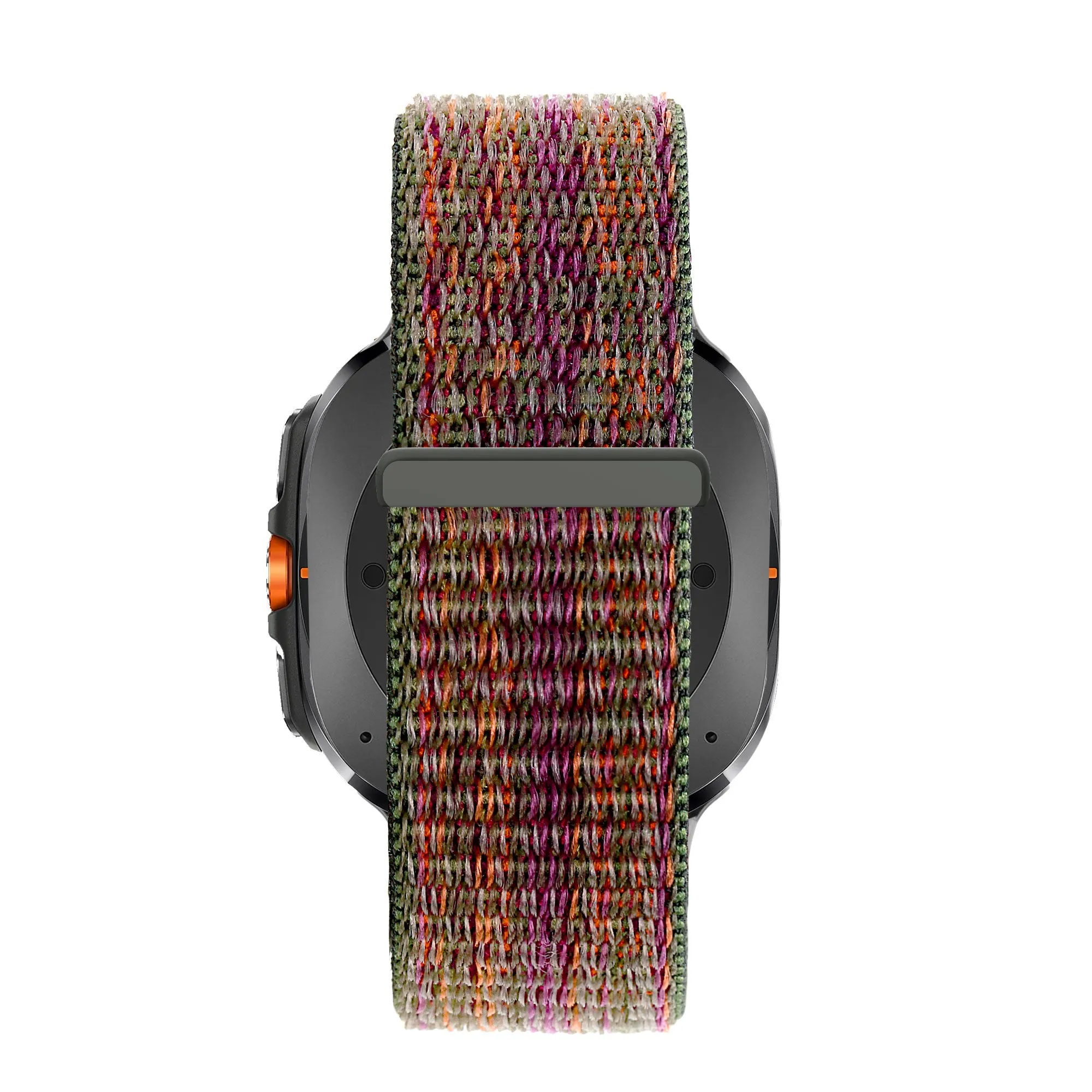 Trendy 2025 Bandz Samsung Galaxy Watch Ultra Nylon Loop Strap (Green Mix)  Almost Sold Out!