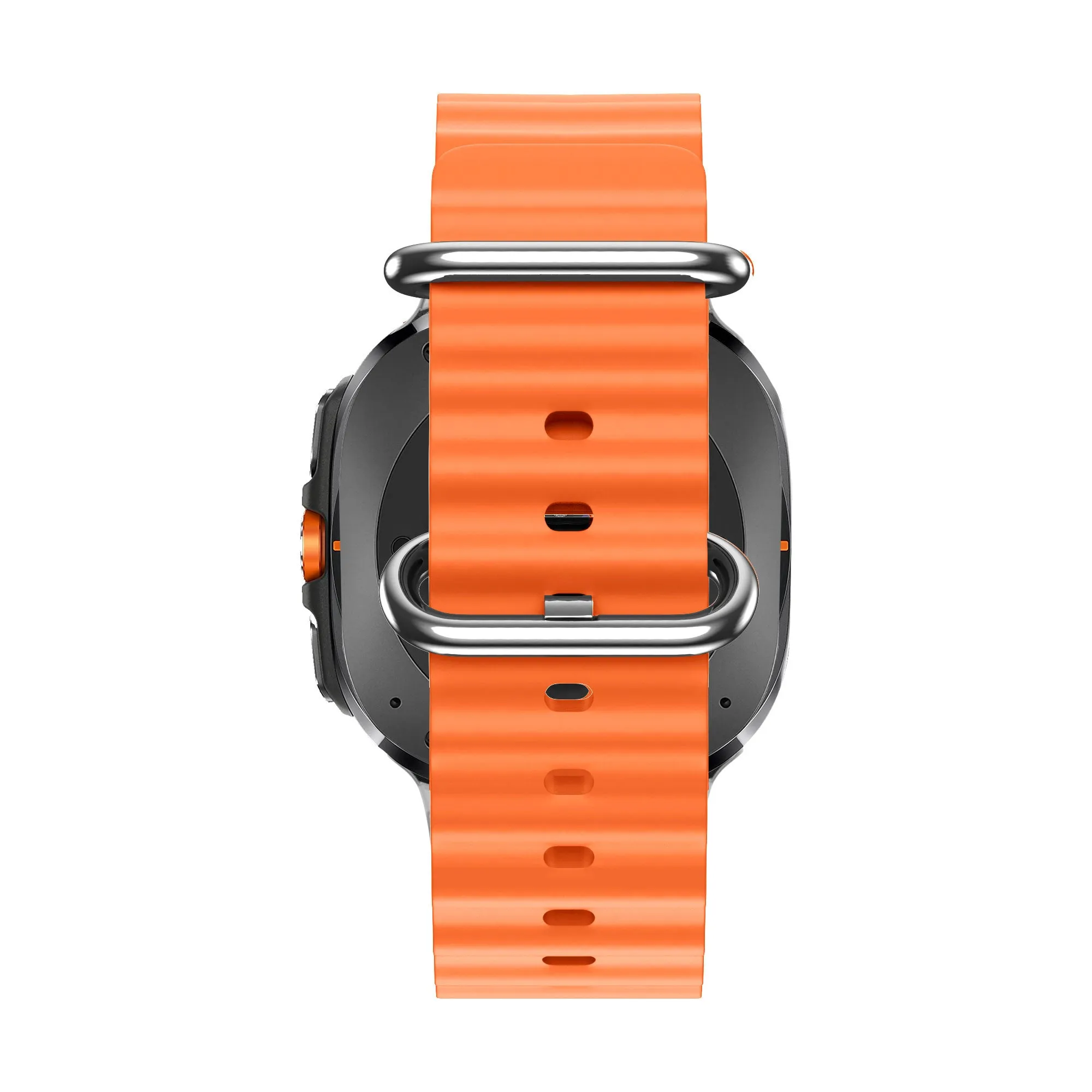 Trendy 2025 Bandz Samsung Galaxy Watch Ultra Ocean Strap 'Classic' (Orange)  Today Only!