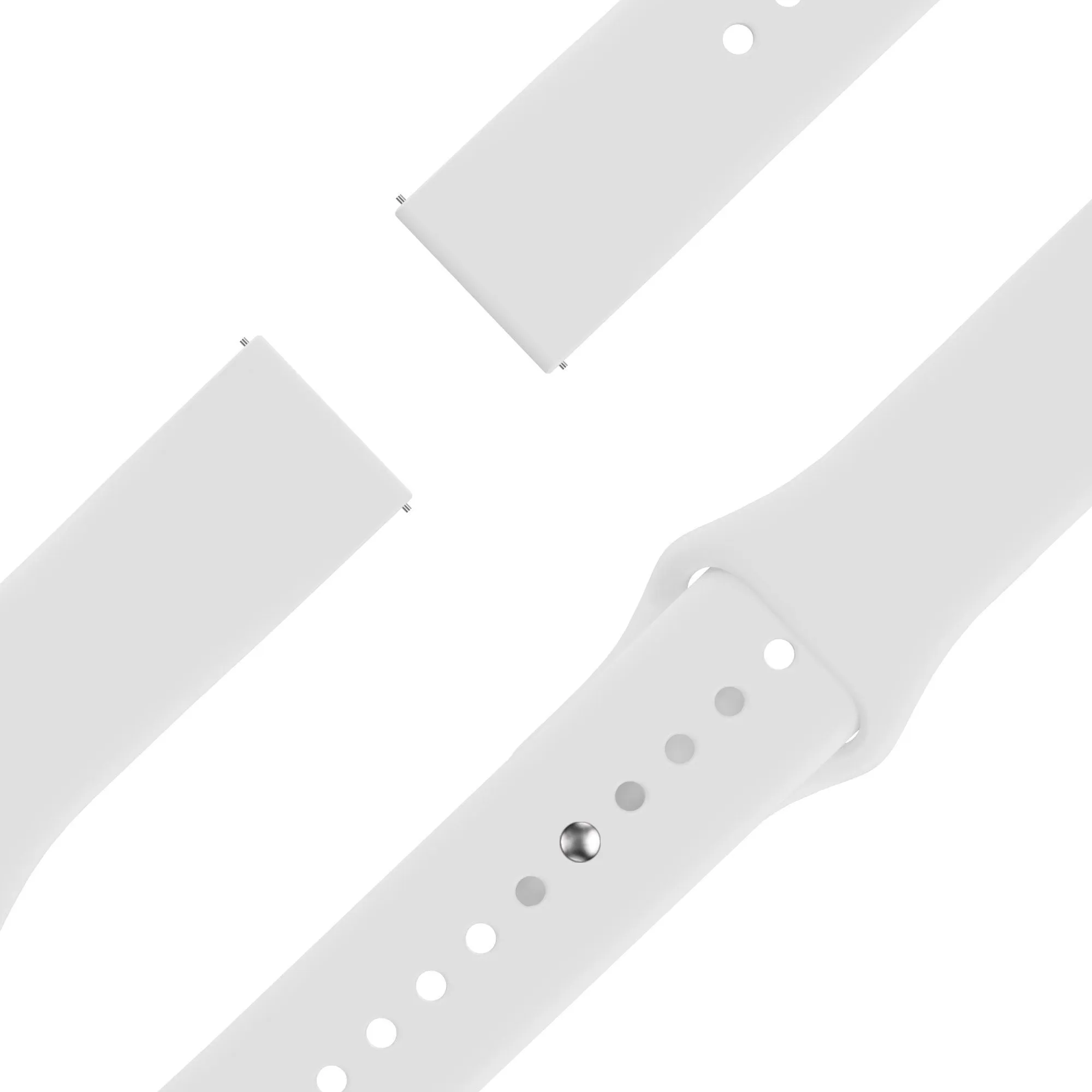 Trendy 2025 Bandz Xiaomi Amazfit GTS Sport Strap 'Deluxe' (White)  Limited Release!