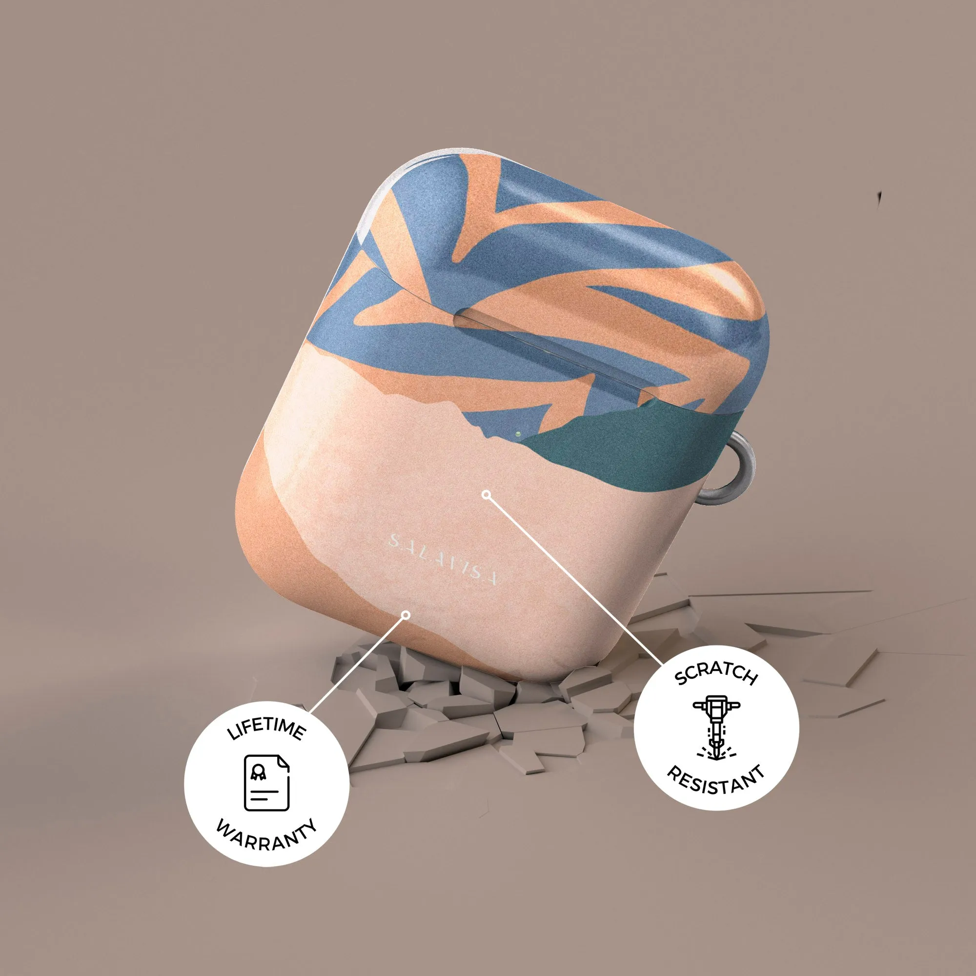 Trendy 2025 Beige Blissful AirPods Case  Going Fast!