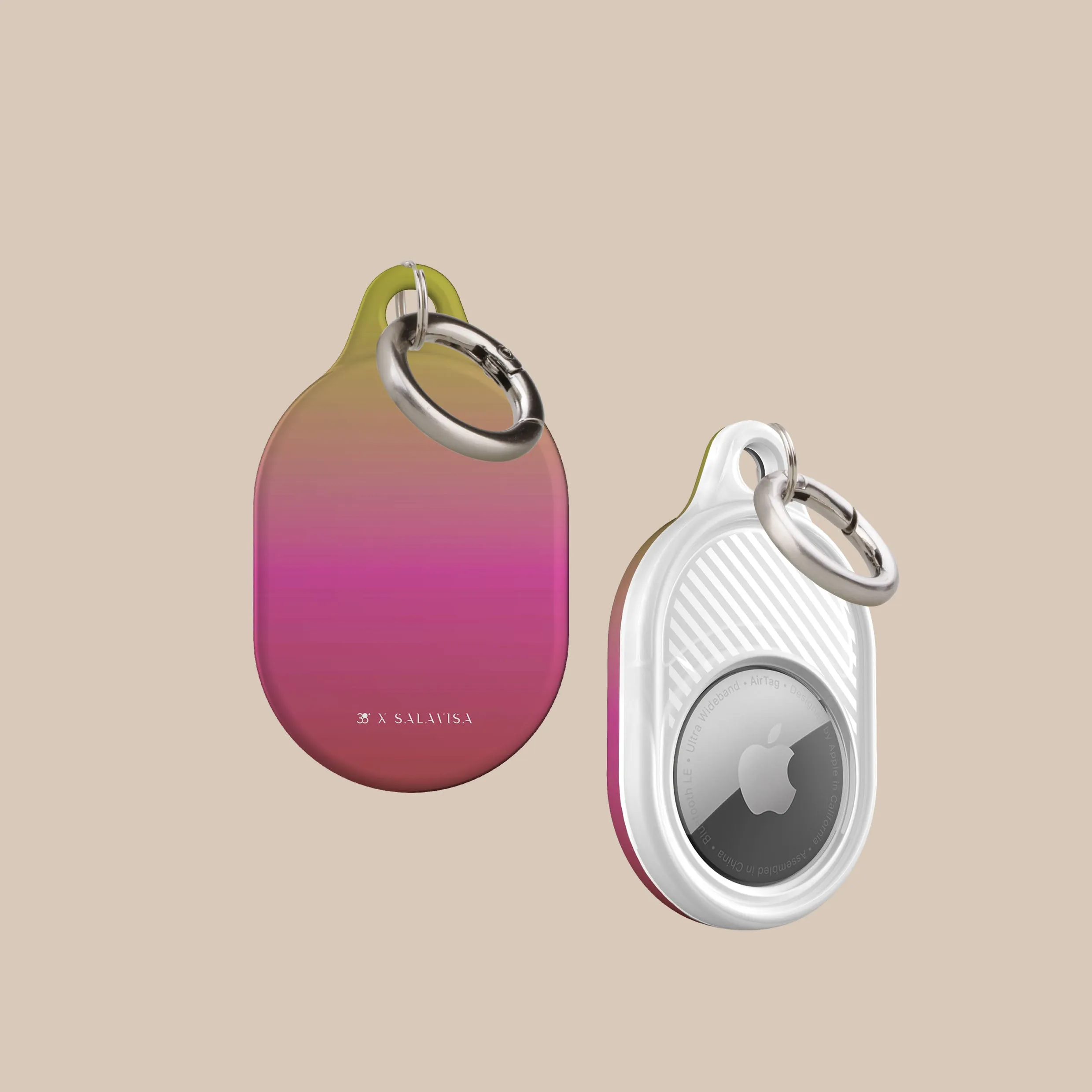 Trendy 2025 Bisque AirTag Holder  Last Few Pieces!
