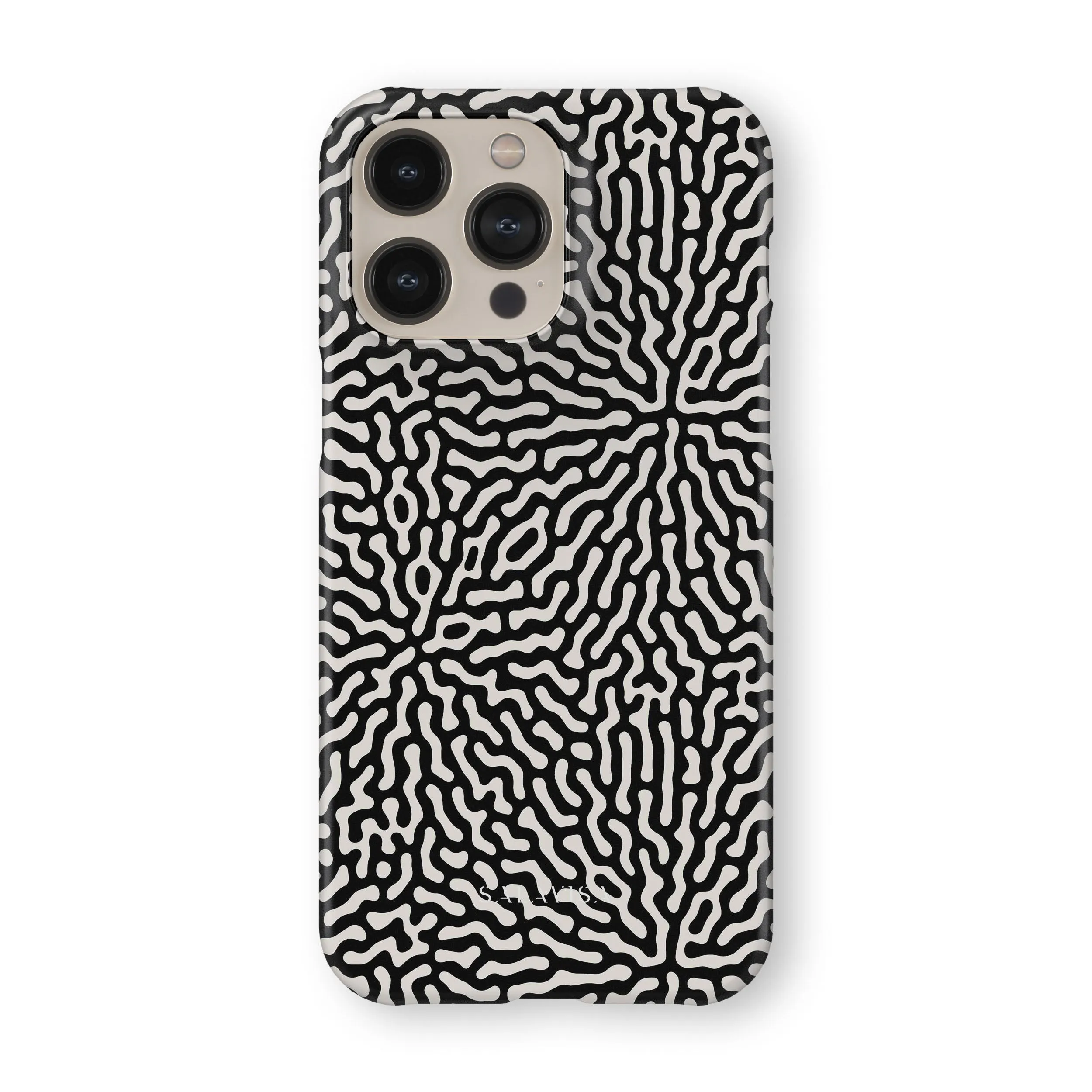 Trendy 2025 Black & White Tweed Phone Case  Ends Soon!