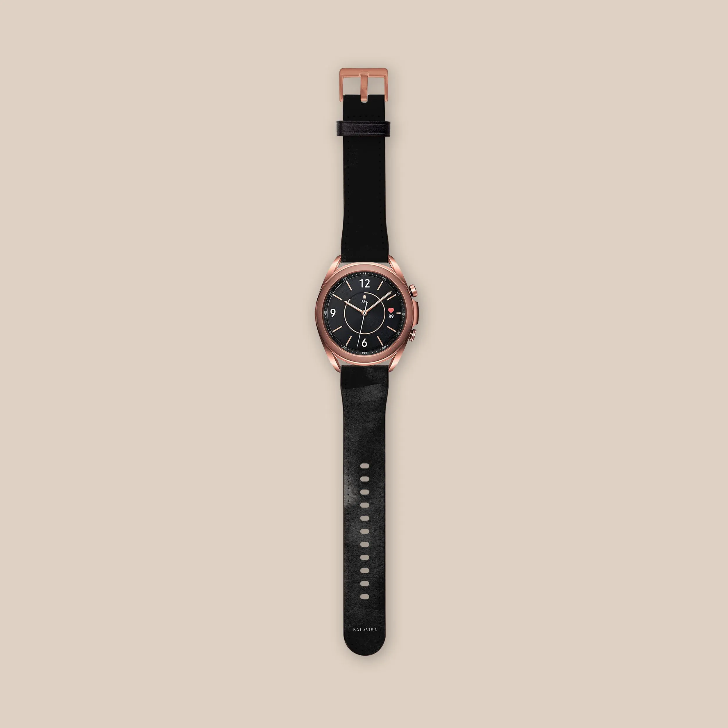 Trendy 2025 Black Watercolor Galaxy Watch Band  Limited Release!