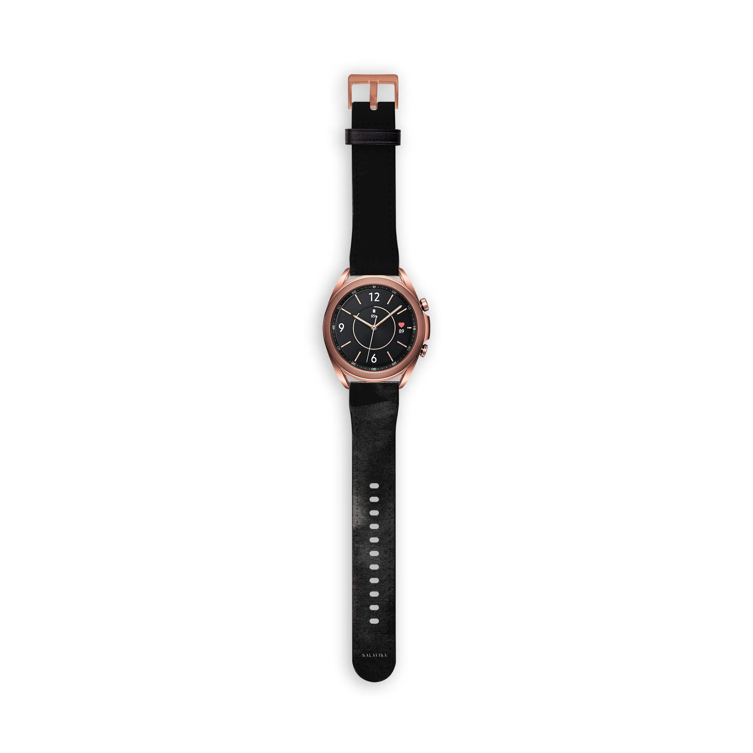 Trendy 2025 Black Watercolor Galaxy Watch Band  Limited Release!