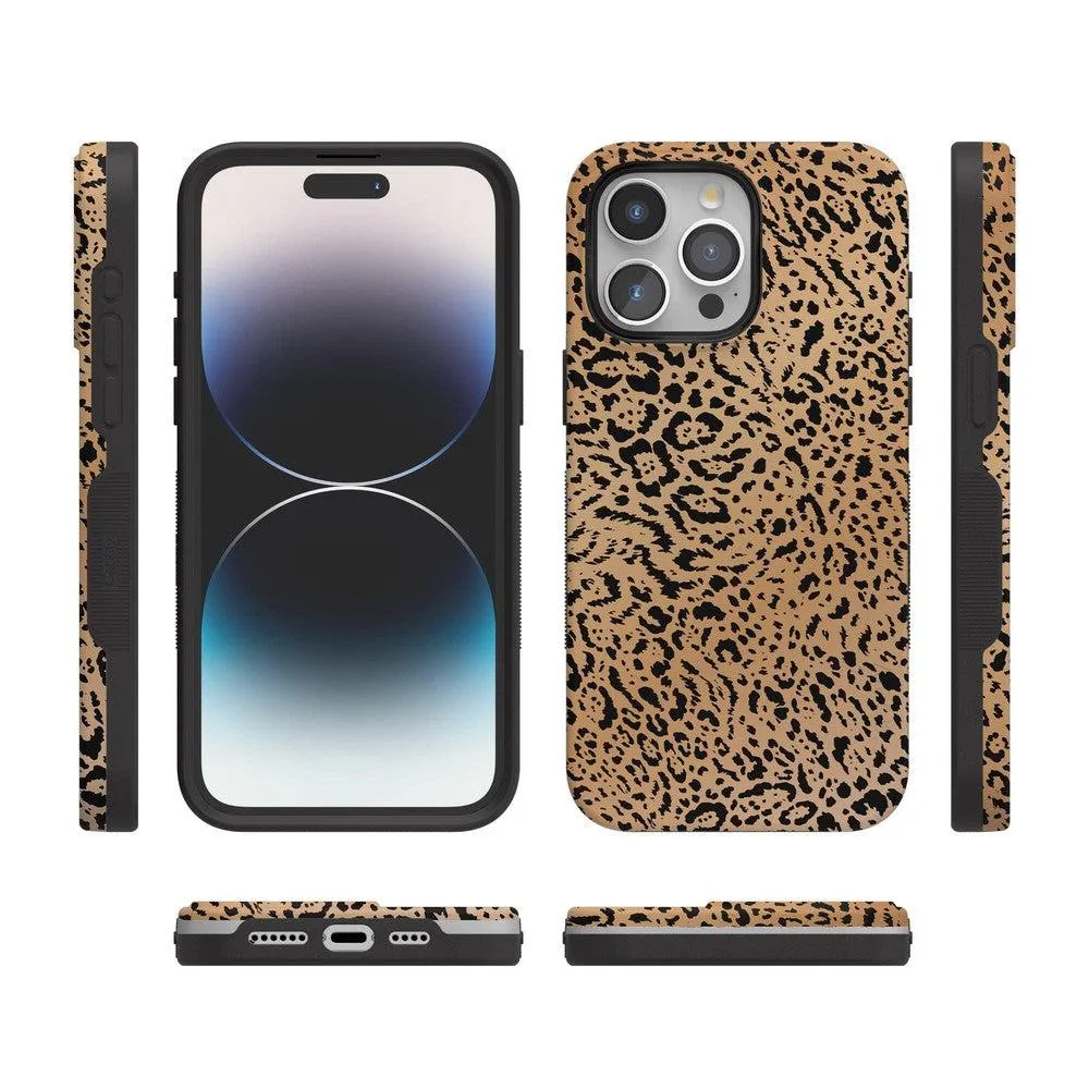 Trendy 2025 Born to Be Wild | Jaguar Print Case  Last Chance!