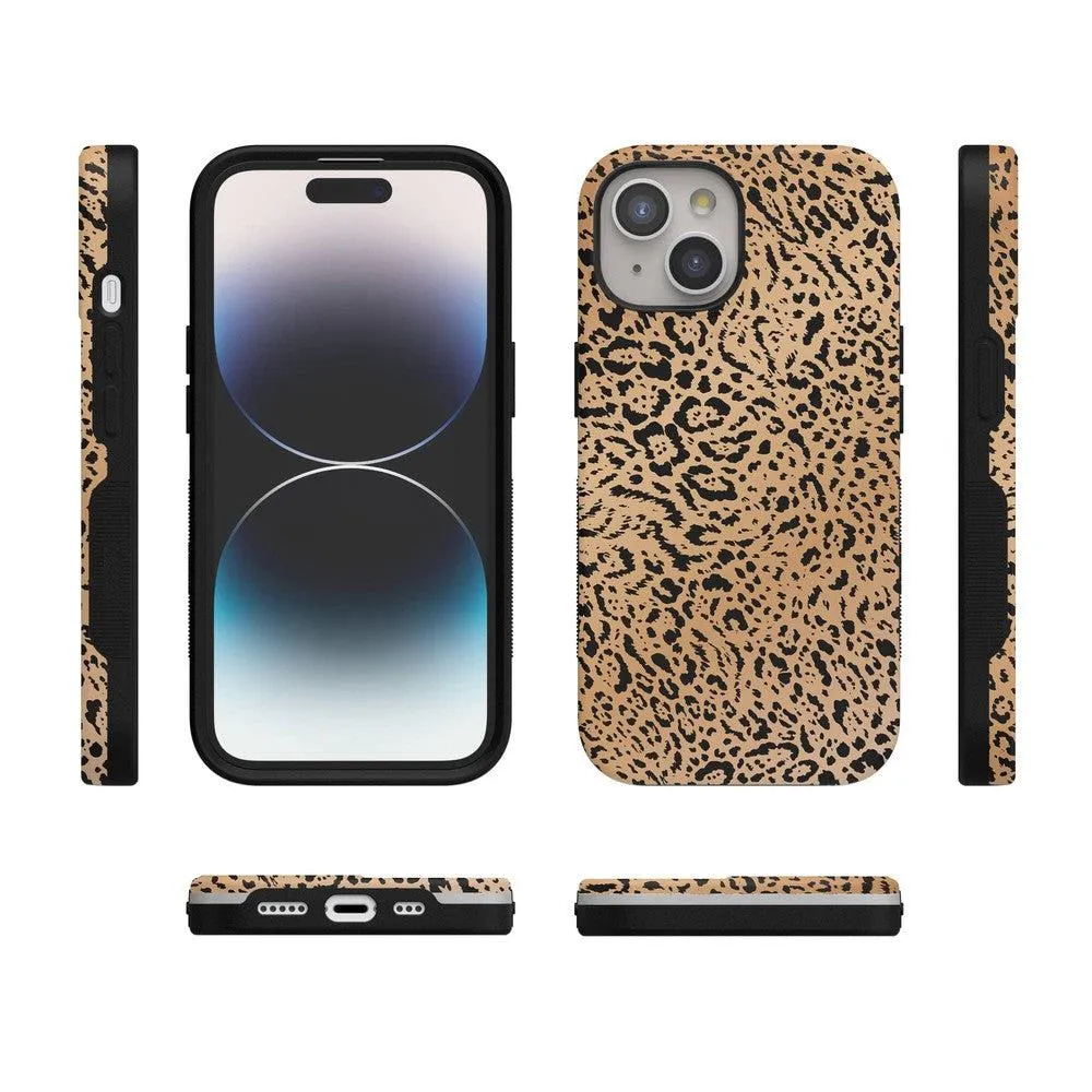 Trendy 2025 Born to Be Wild | Jaguar Print Case  Last Chance!