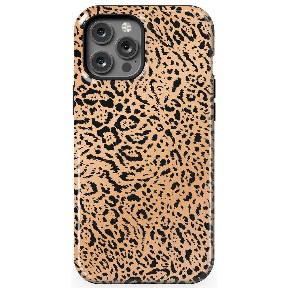 Trendy 2025 Born to Be Wild | Jaguar Print Case  Last Chance!