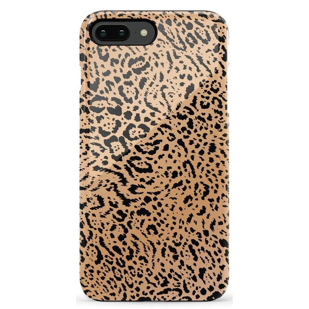 Trendy 2025 Born to Be Wild | Jaguar Print Case  Last Chance!