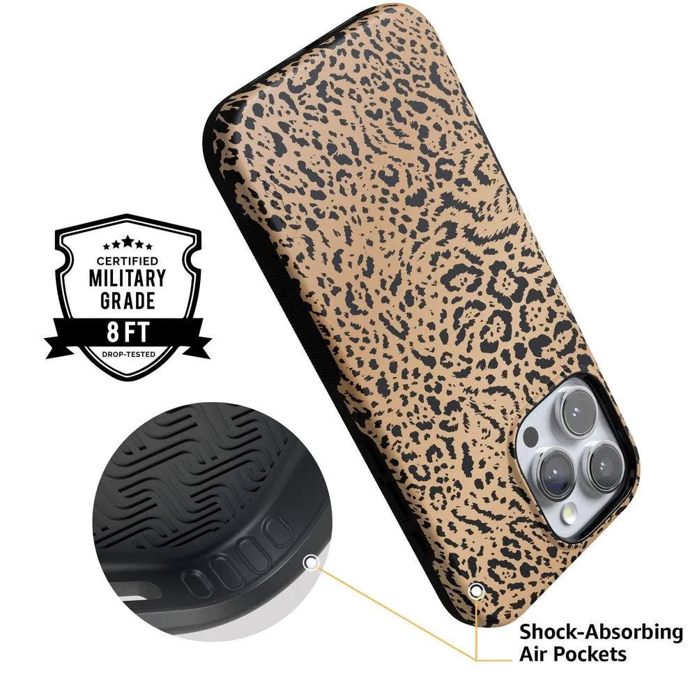 Trendy 2025 Born to Be Wild | Jaguar Print Case  Last Chance!