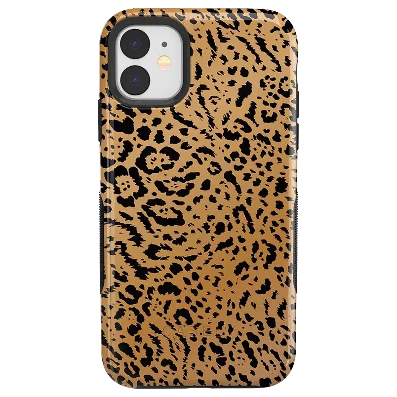 Trendy 2025 Born to Be Wild | Jaguar Print Case  Last Chance!