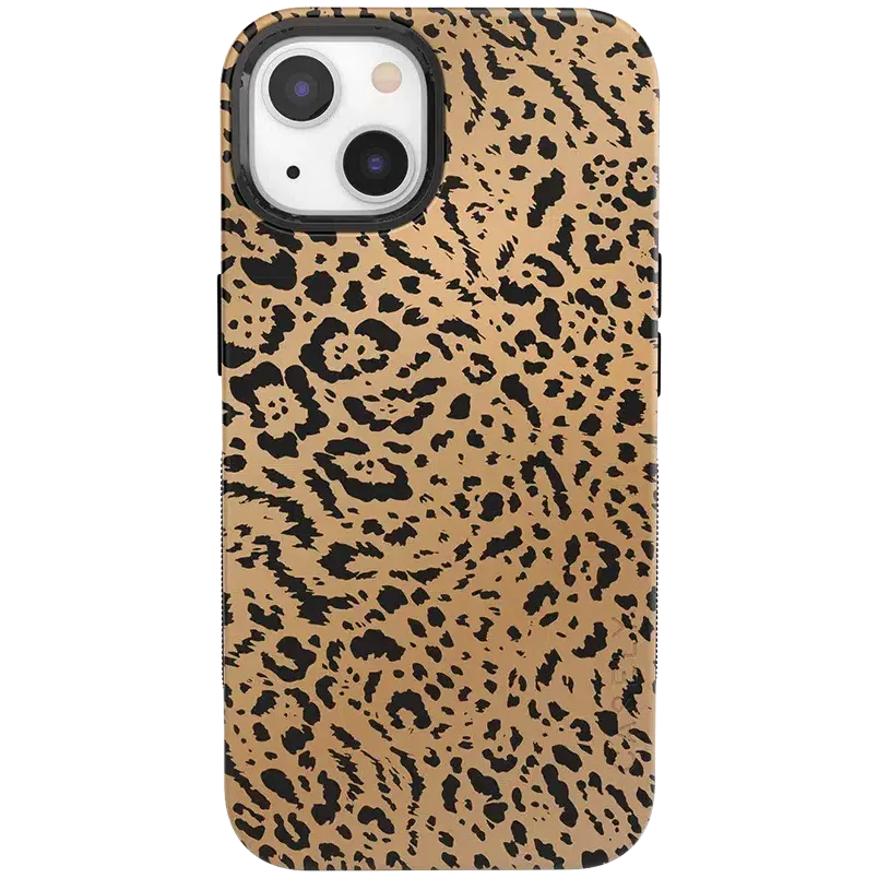 Trendy 2025 Born to Be Wild | Jaguar Print Case  Last Chance!
