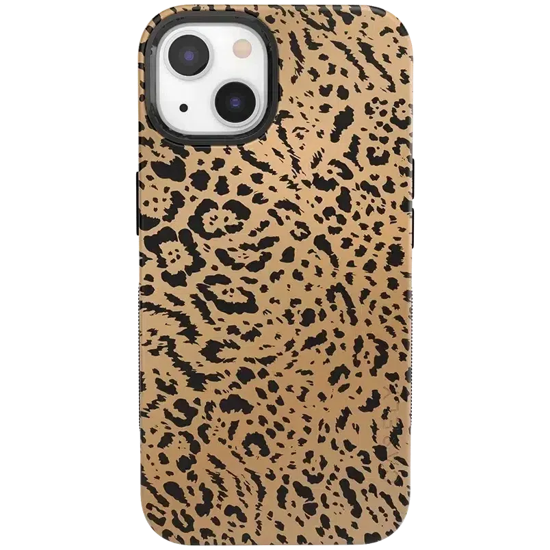 Trendy 2025 Born to Be Wild | Jaguar Print Case  Last Chance!