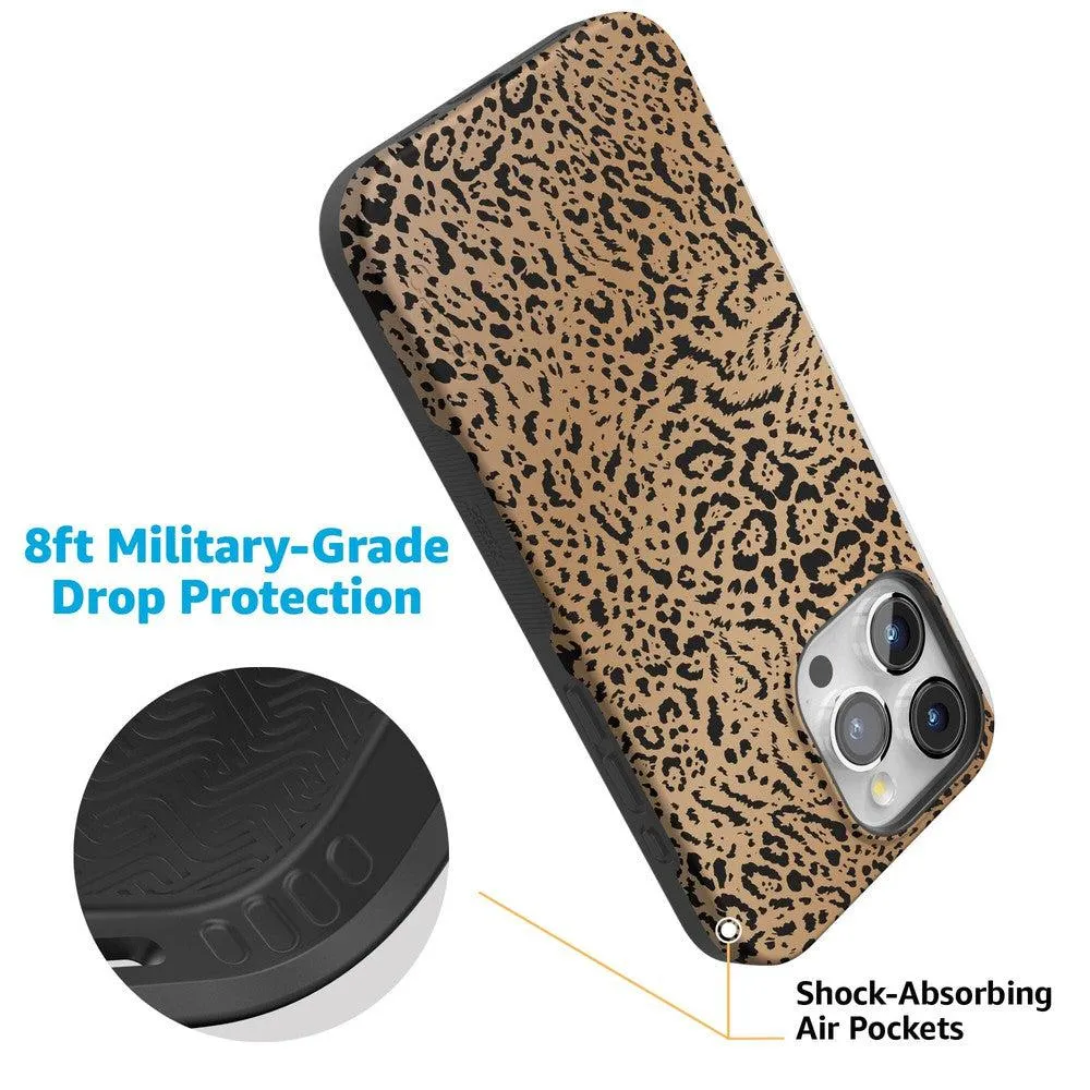 Trendy 2025 Born to Be Wild | Jaguar Print Case  Last Chance!
