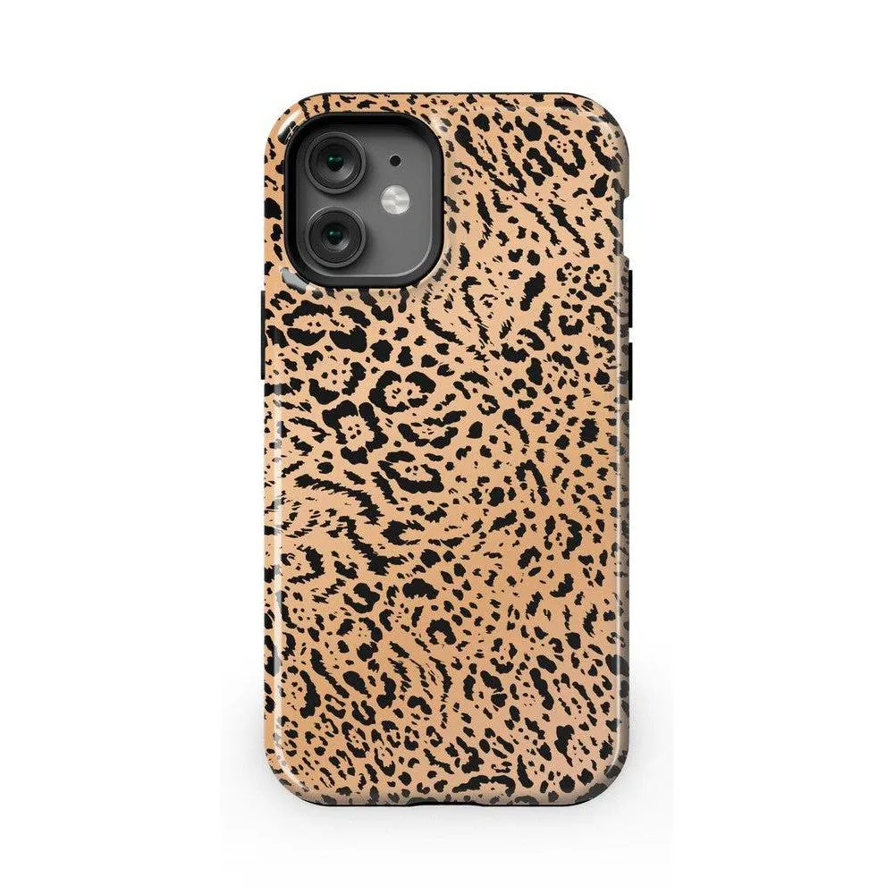 Trendy 2025 Born to Be Wild | Jaguar Print Case  Last Chance!