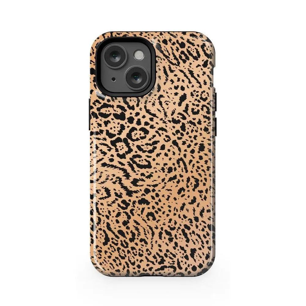 Trendy 2025 Born to Be Wild | Jaguar Print Case  Last Chance!