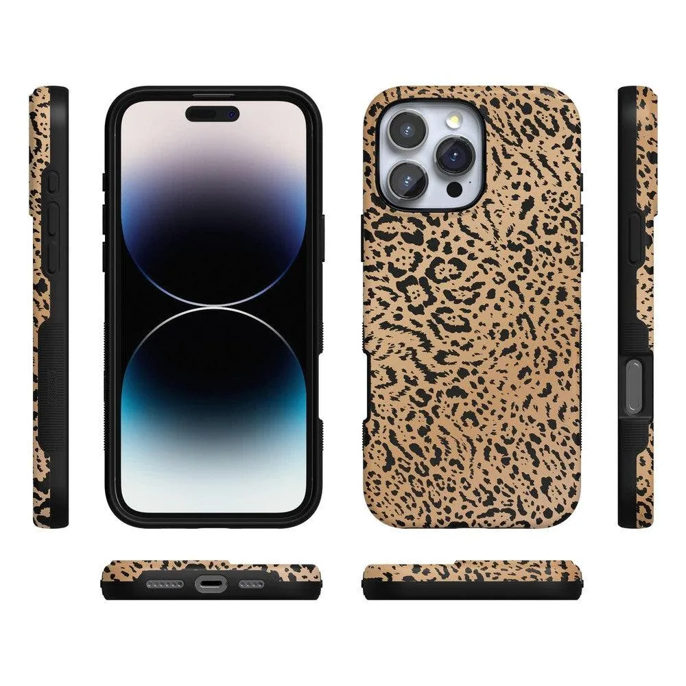 Trendy 2025 Born to Be Wild | Jaguar Print Case  Last Chance!
