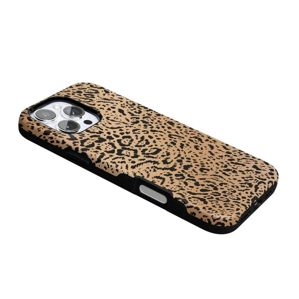 Trendy 2025 Born to Be Wild | Jaguar Print Case  Last Chance!