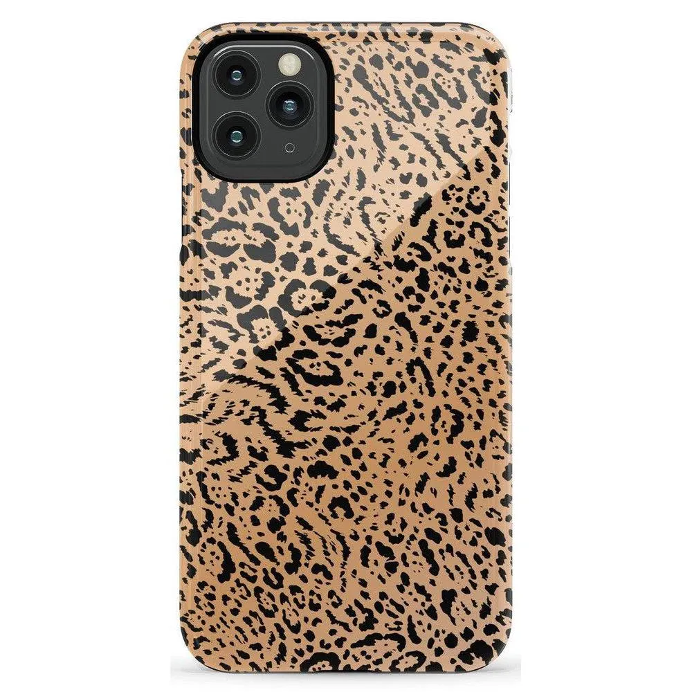 Trendy 2025 Born to Be Wild | Jaguar Print Case  Last Chance!