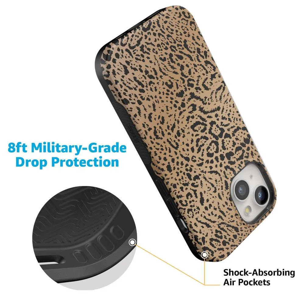 Trendy 2025 Born to Be Wild | Jaguar Print Case  Last Chance!