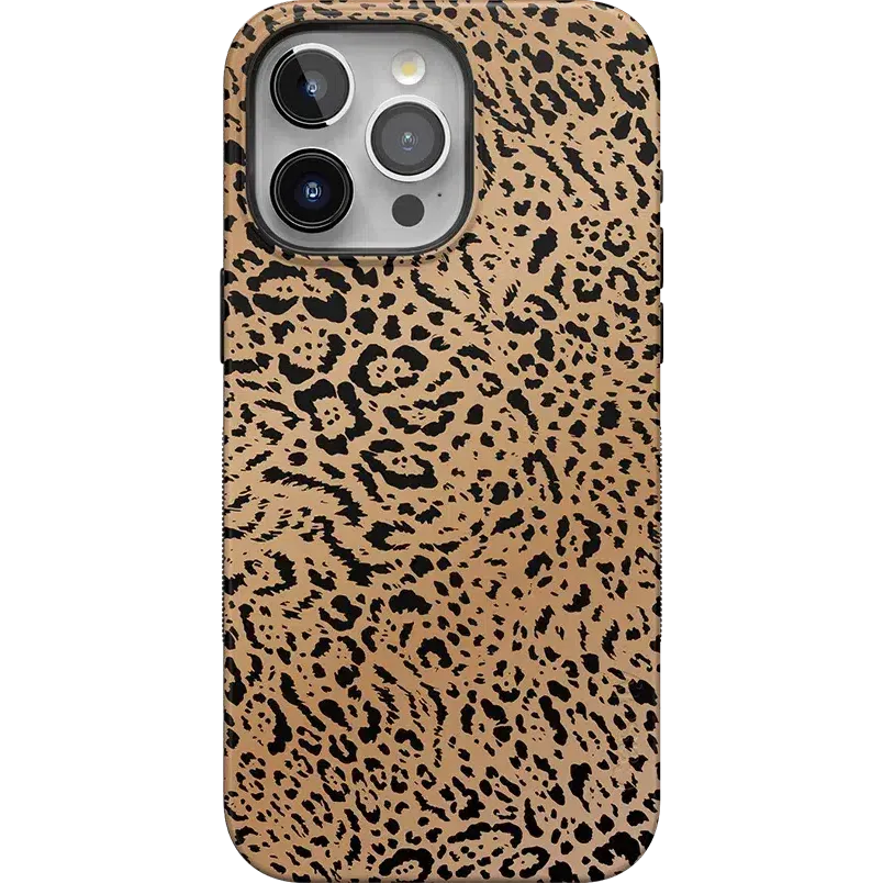Trendy 2025 Born to Be Wild | Jaguar Print Case  Last Chance!