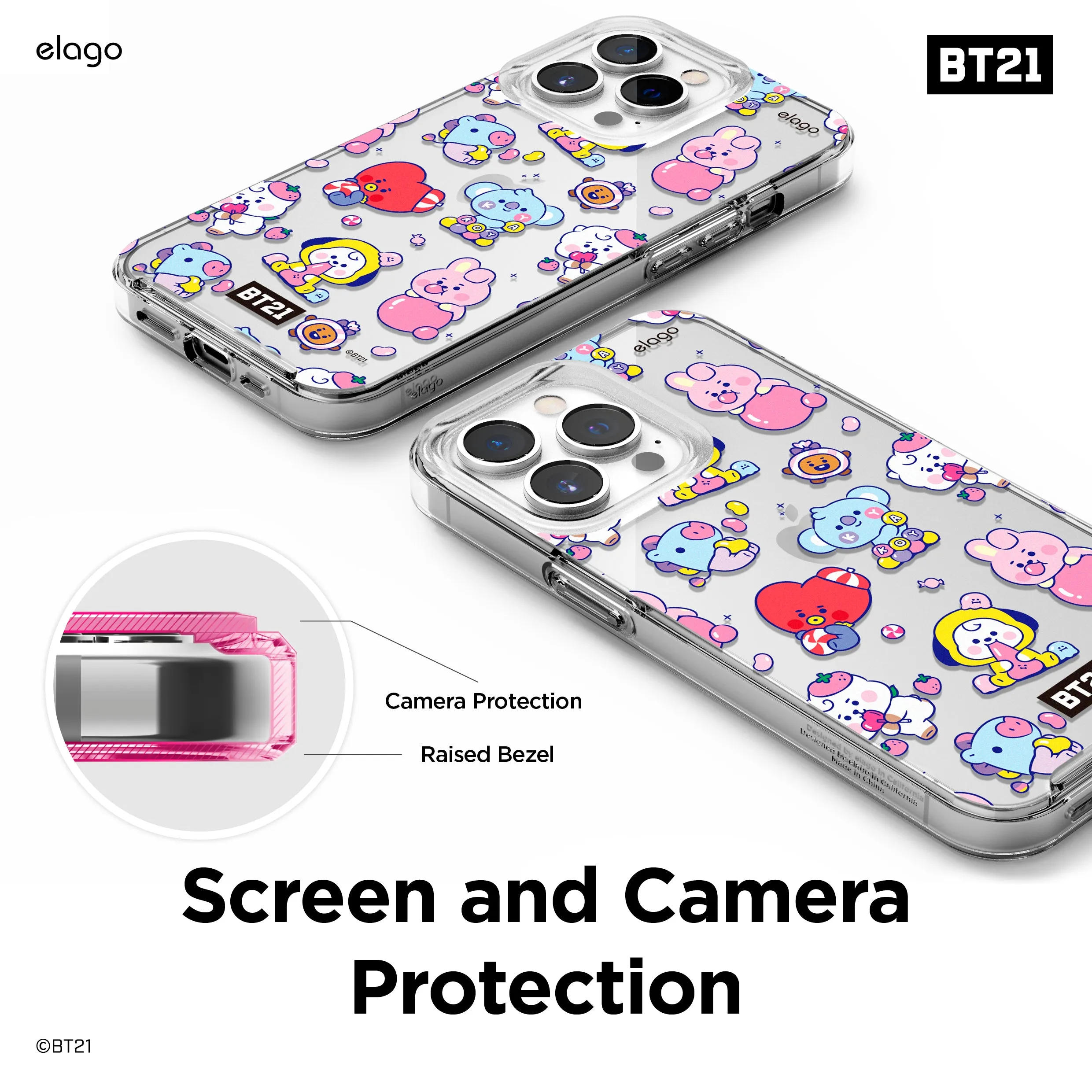 Trendy 2025 BT21 | elago Jelly Candy Case for iPhone 13 Pro  Last Few Pieces!