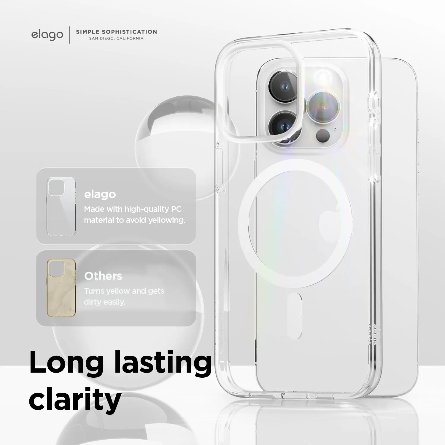 Trendy 2025 Cassette Tape 2 Monthly elago MagSafe Hybrid Case  Stylish & Comfortable