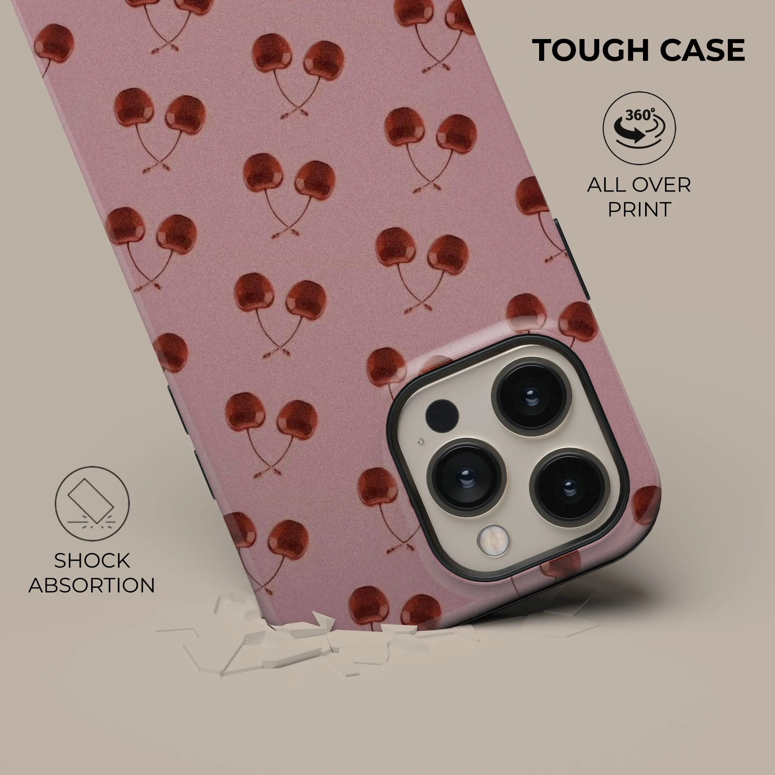 Trendy 2025 Cherry Bliss Phone Case  Last Few Pieces!