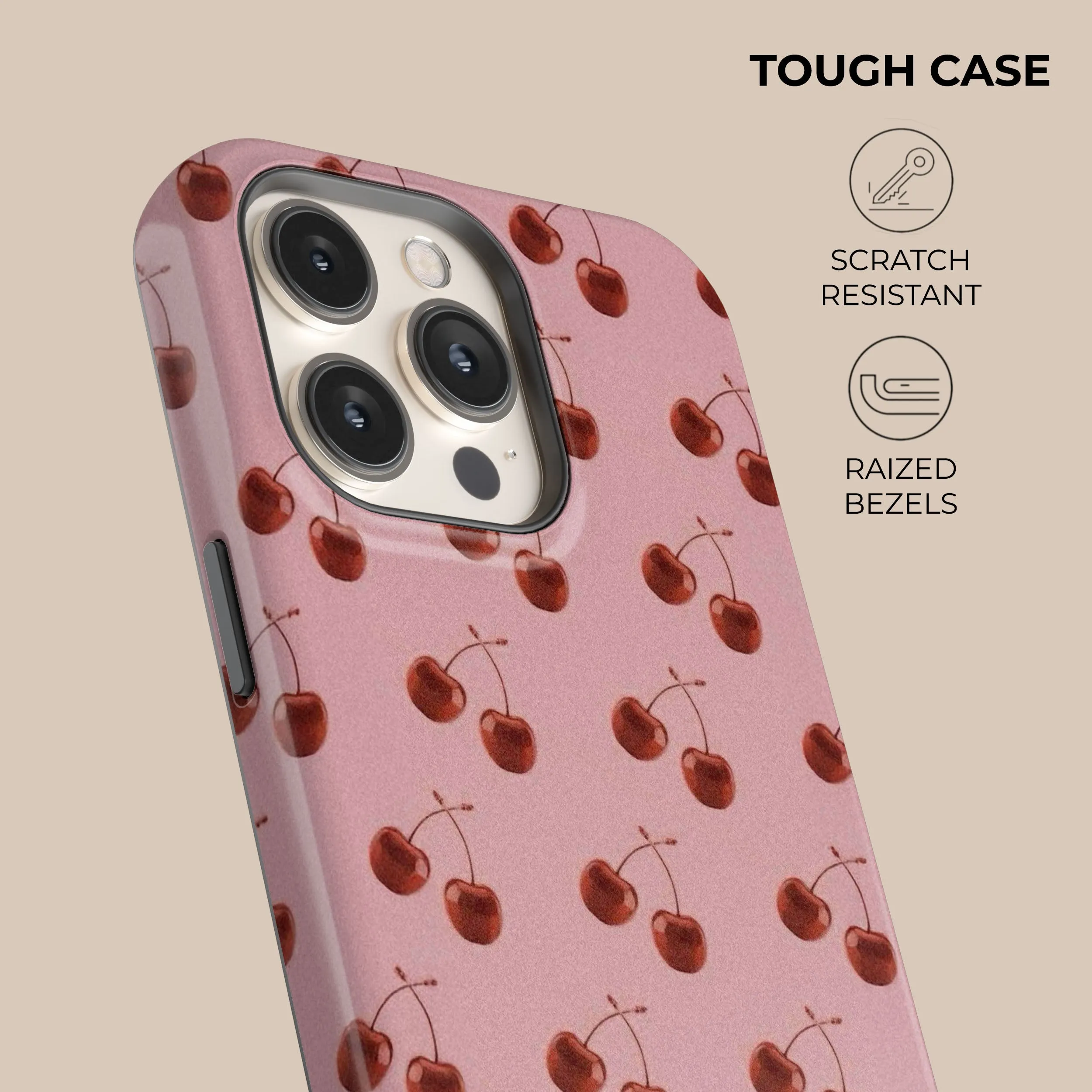 Trendy 2025 Cherry Bliss Phone Case  Last Few Pieces!