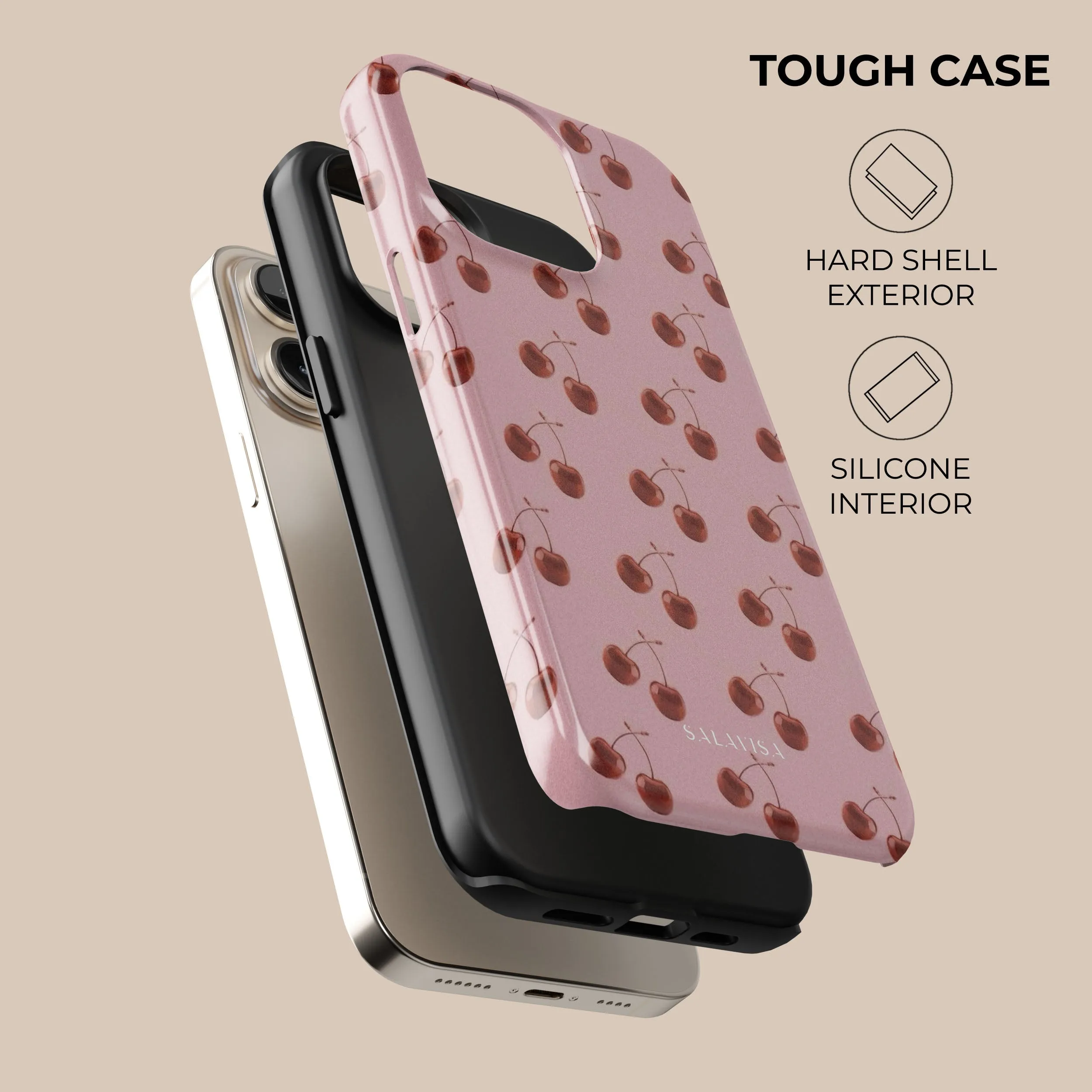 Trendy 2025 Cherry Bliss Phone Case  Last Few Pieces!