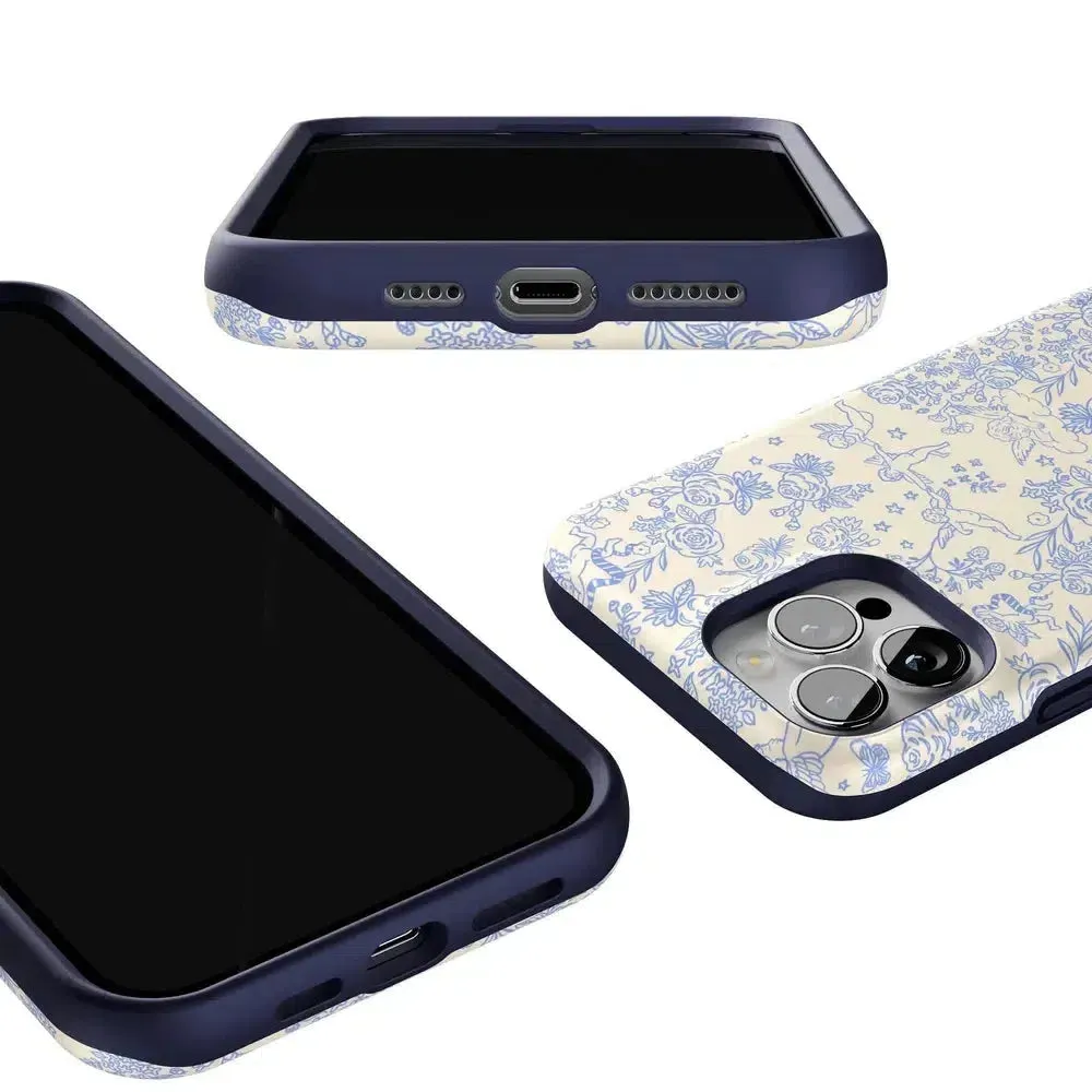 Trendy 2025 Cupid's Canvas | Periwinkle Floral Case  Last Chance!