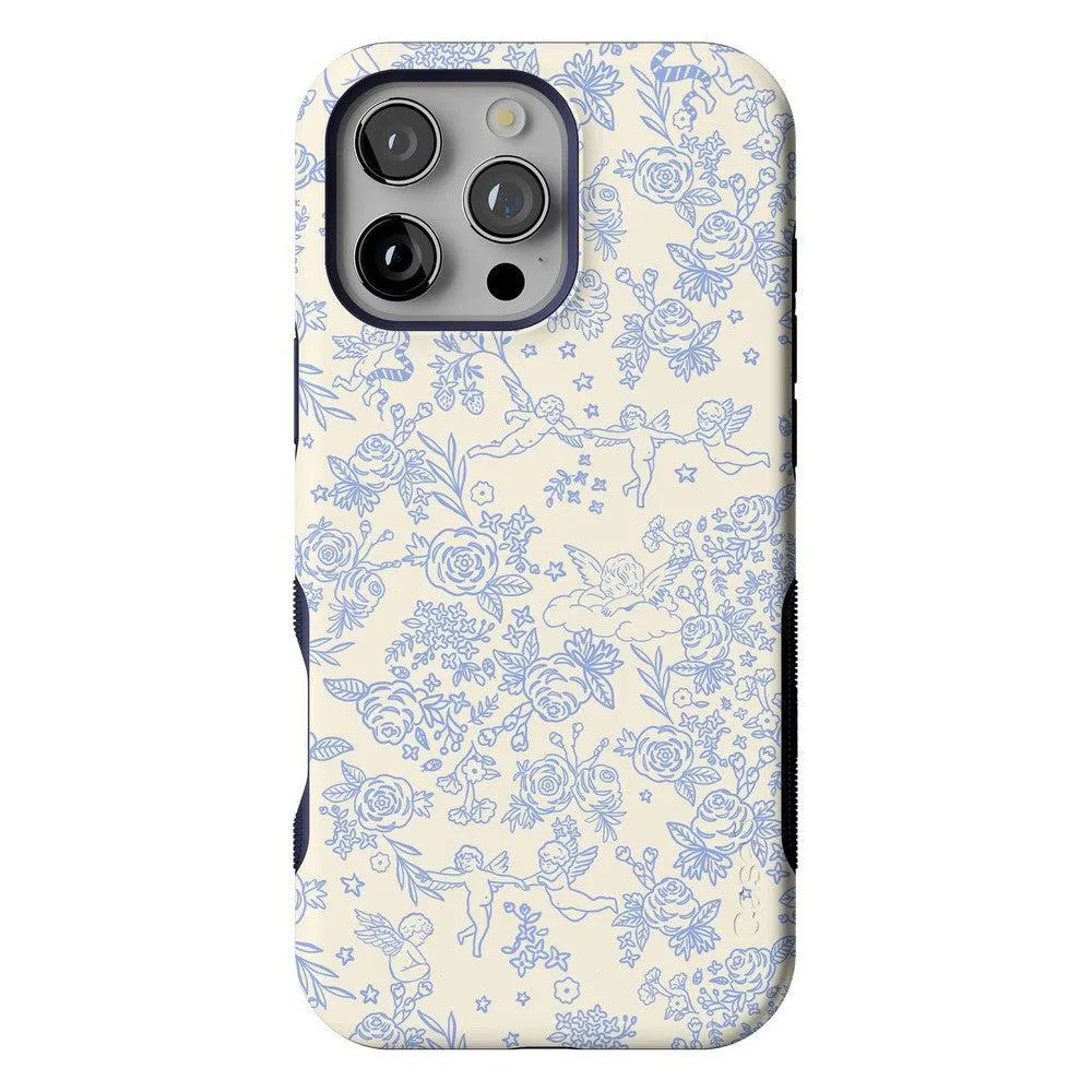Trendy 2025 Cupid's Canvas | Periwinkle Floral Case  Last Chance!
