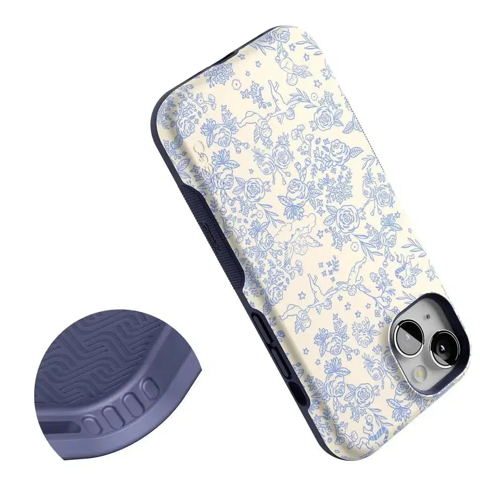 Trendy 2025 Cupid's Canvas | Periwinkle Floral Case  Last Chance!