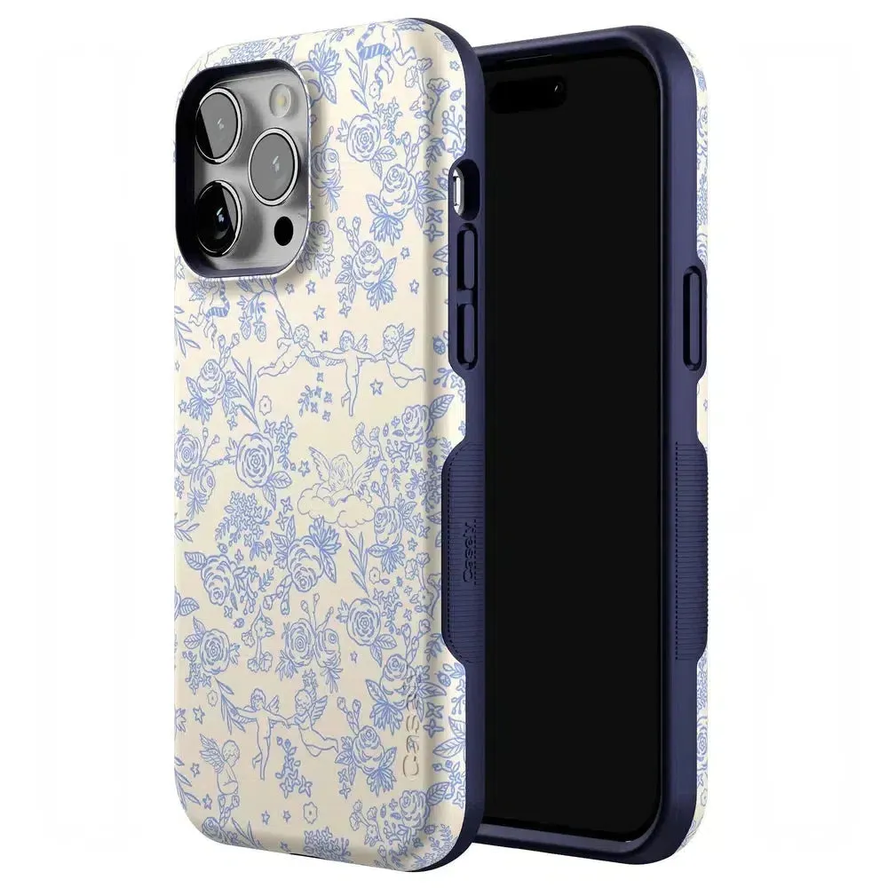 Trendy 2025 Cupid's Canvas | Periwinkle Floral Case  Last Chance!