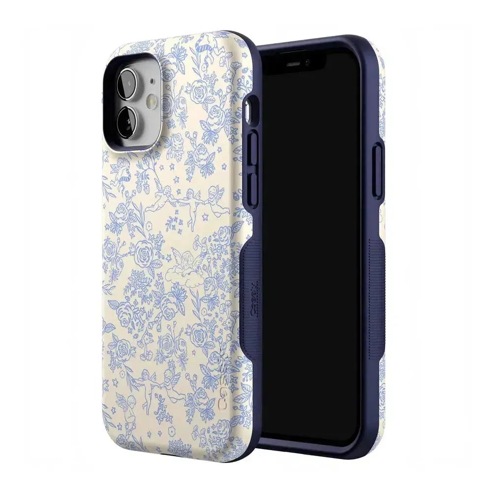 Trendy 2025 Cupid's Canvas | Periwinkle Floral Case  Last Chance!