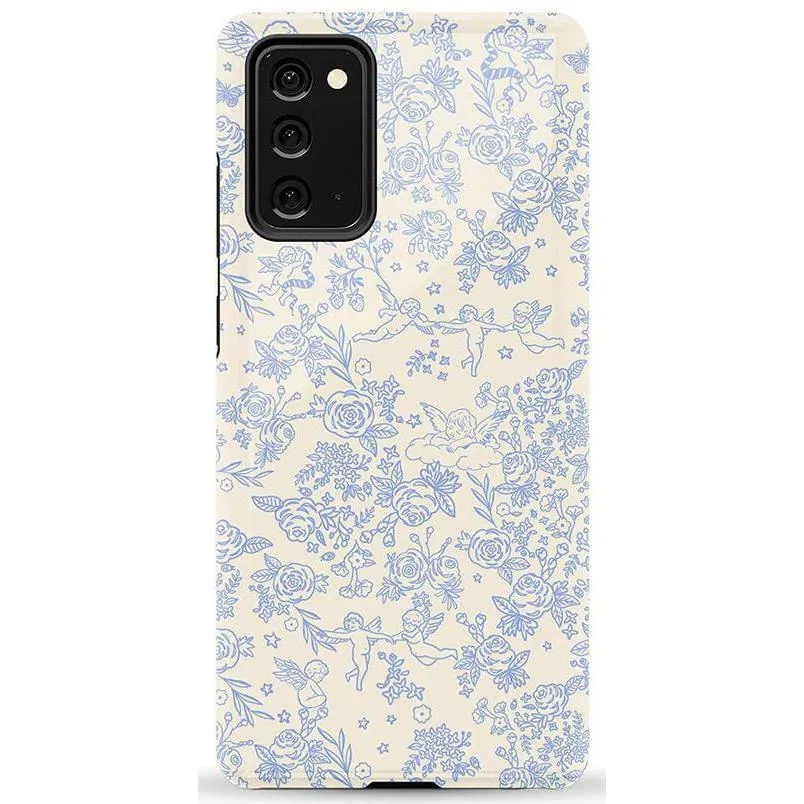 Trendy 2025 Cupid's Canvas | Periwinkle Floral Case  Last Chance!