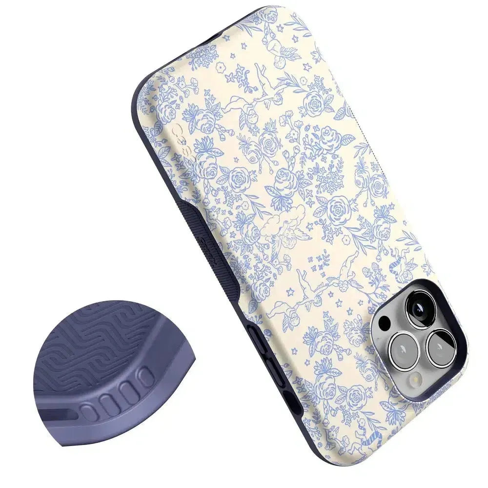Trendy 2025 Cupid's Canvas | Periwinkle Floral Case  Last Chance!