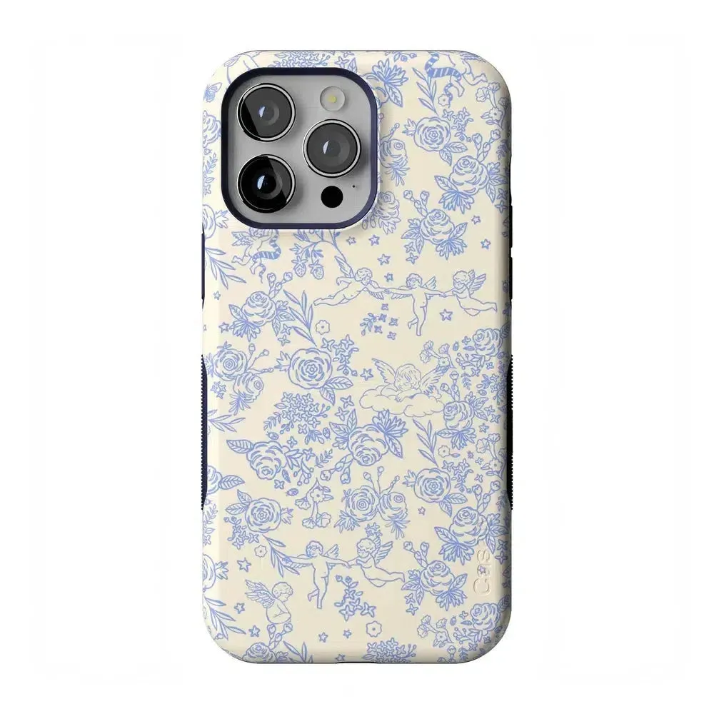 Trendy 2025 Cupid's Canvas | Periwinkle Floral Case  Last Chance!
