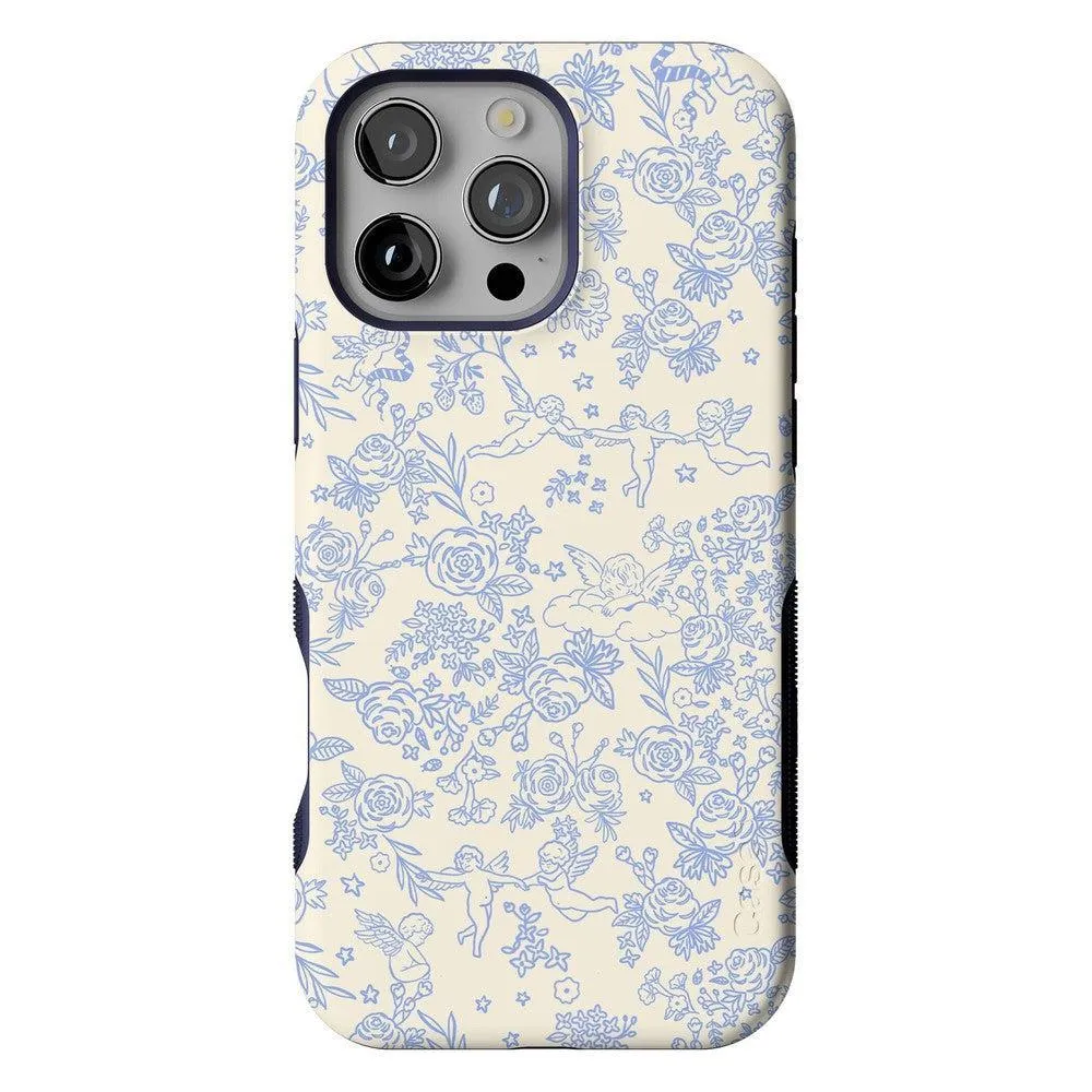 Trendy 2025 Cupid's Canvas | Periwinkle Floral Case  Last Chance!