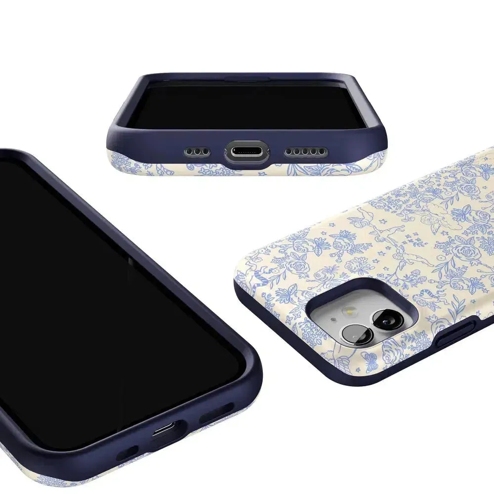 Trendy 2025 Cupid's Canvas | Periwinkle Floral Case  Last Chance!