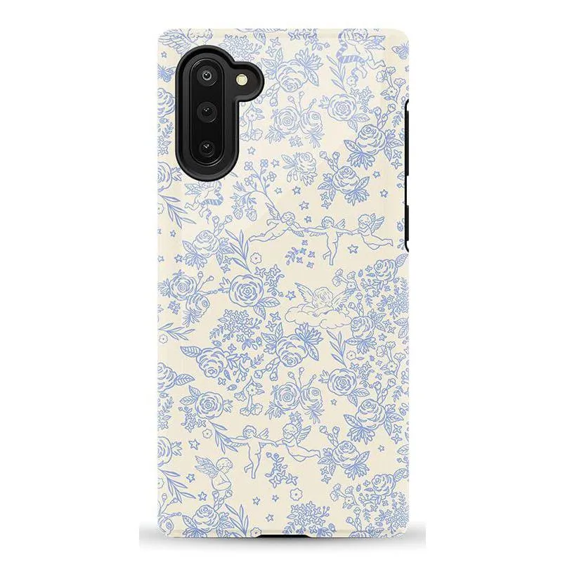 Trendy 2025 Cupid's Canvas | Periwinkle Floral Case  Last Chance!