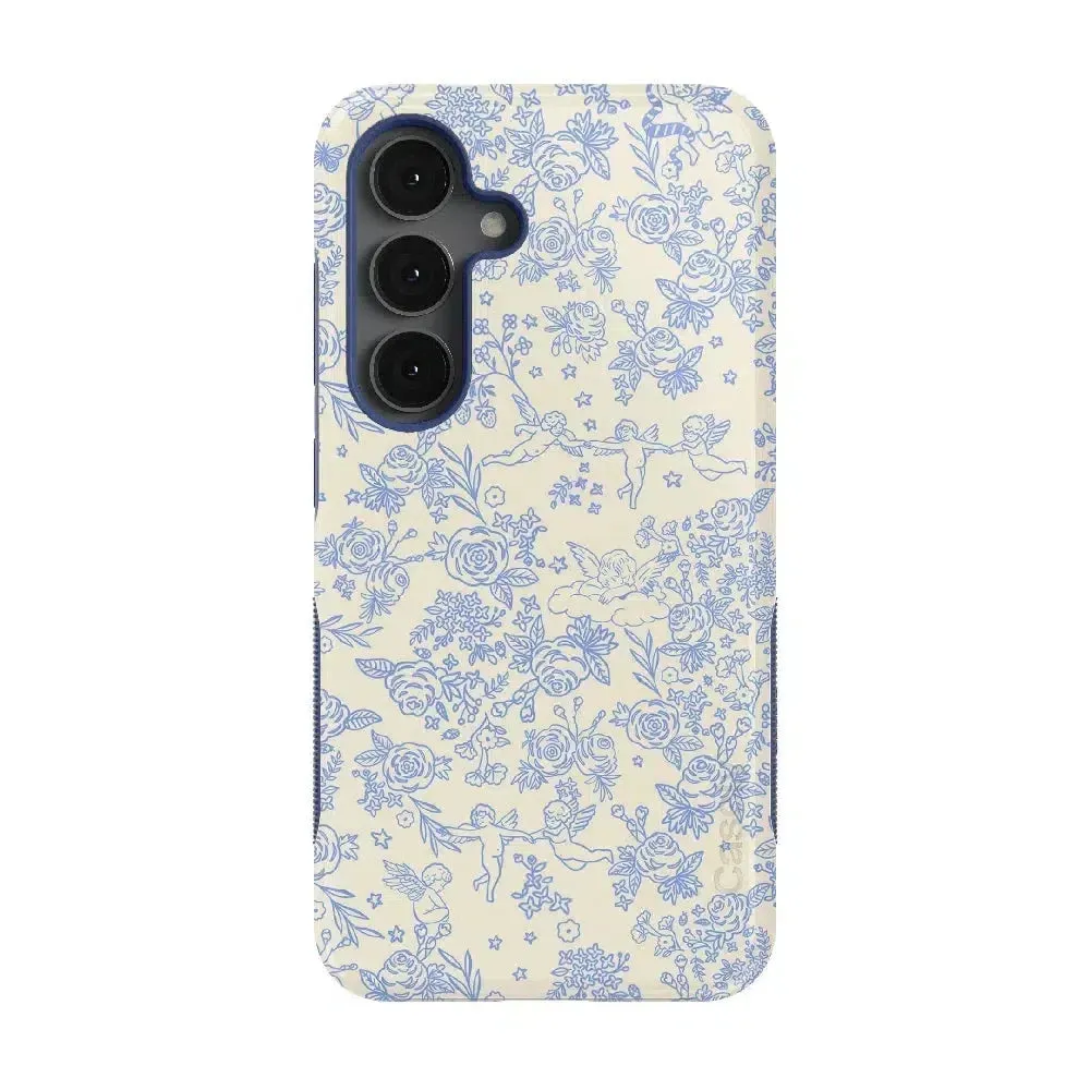 Trendy 2025 Cupid's Canvas | Periwinkle Floral Case  Last Chance!