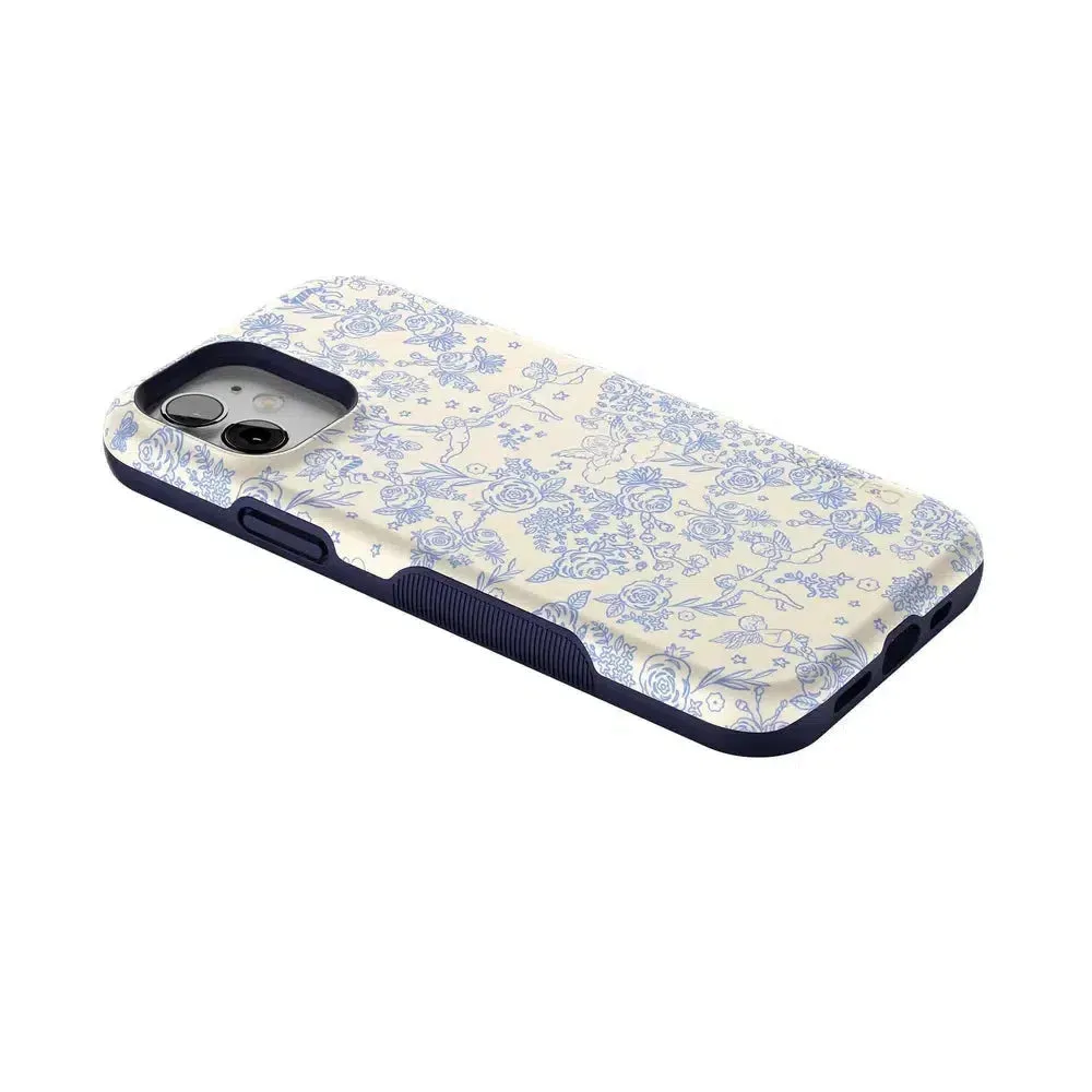 Trendy 2025 Cupid's Canvas | Periwinkle Floral Case  Last Chance!