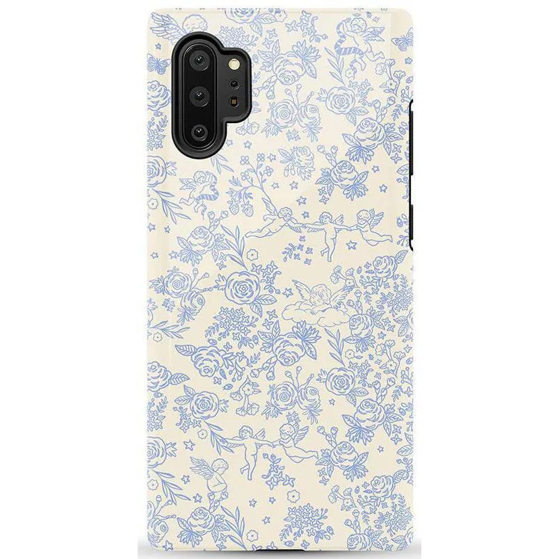 Trendy 2025 Cupid's Canvas | Periwinkle Floral Case  Last Chance!