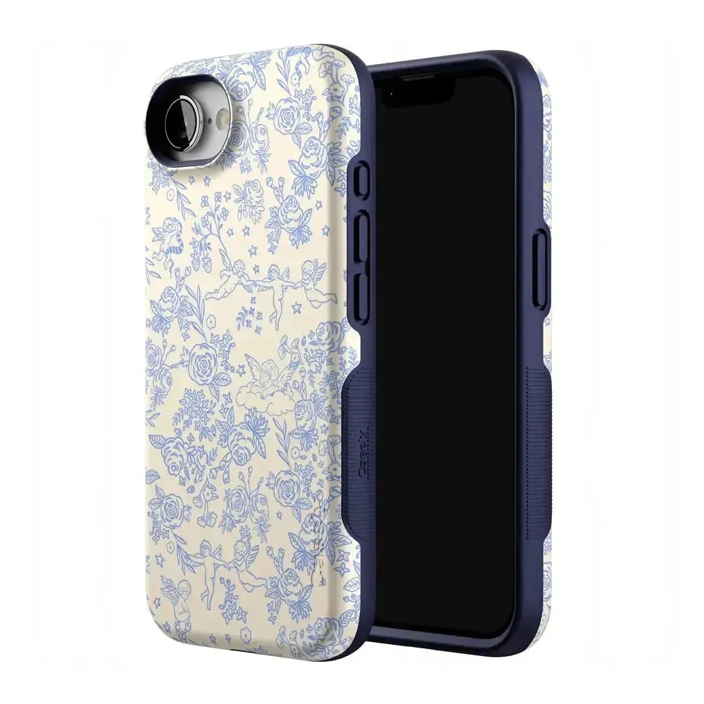 Trendy 2025 Cupid's Canvas | Periwinkle Floral Case  Last Chance!
