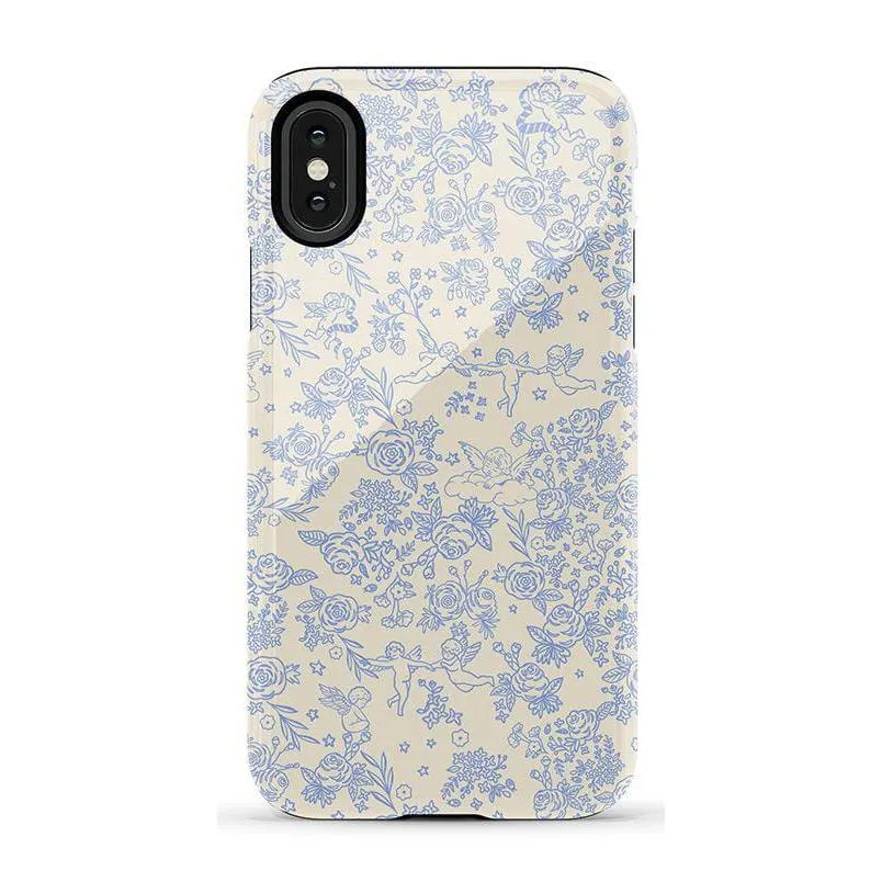 Trendy 2025 Cupid's Canvas | Periwinkle Floral Case  Last Chance!