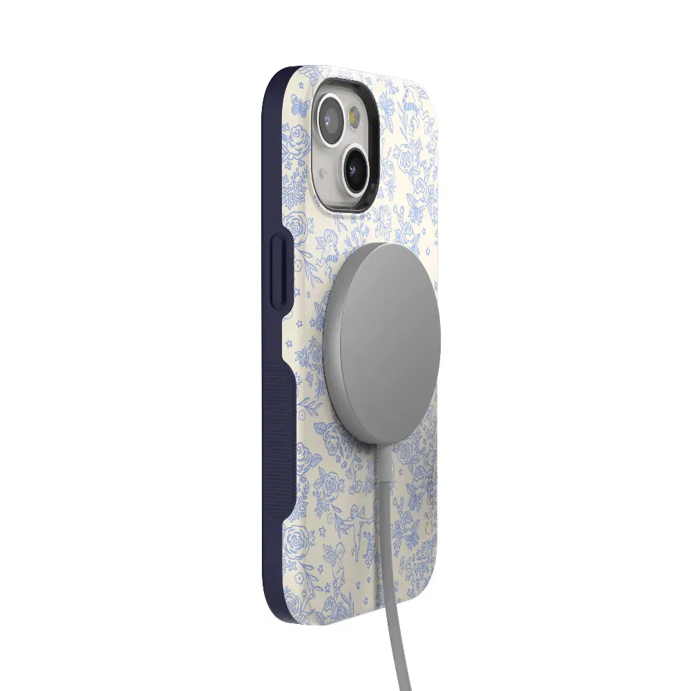 Trendy 2025 Cupid's Canvas | Periwinkle Floral Case  Last Chance!